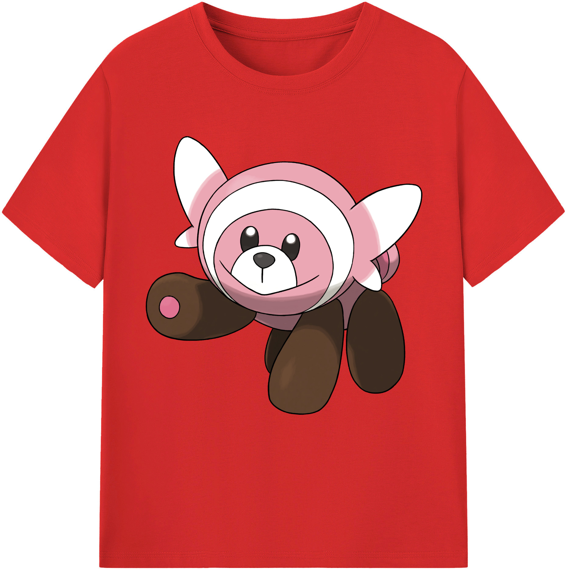 （画像用） ポケットモンスター Pokémon レディースカジュアルプリントTシャツ（綿100％）