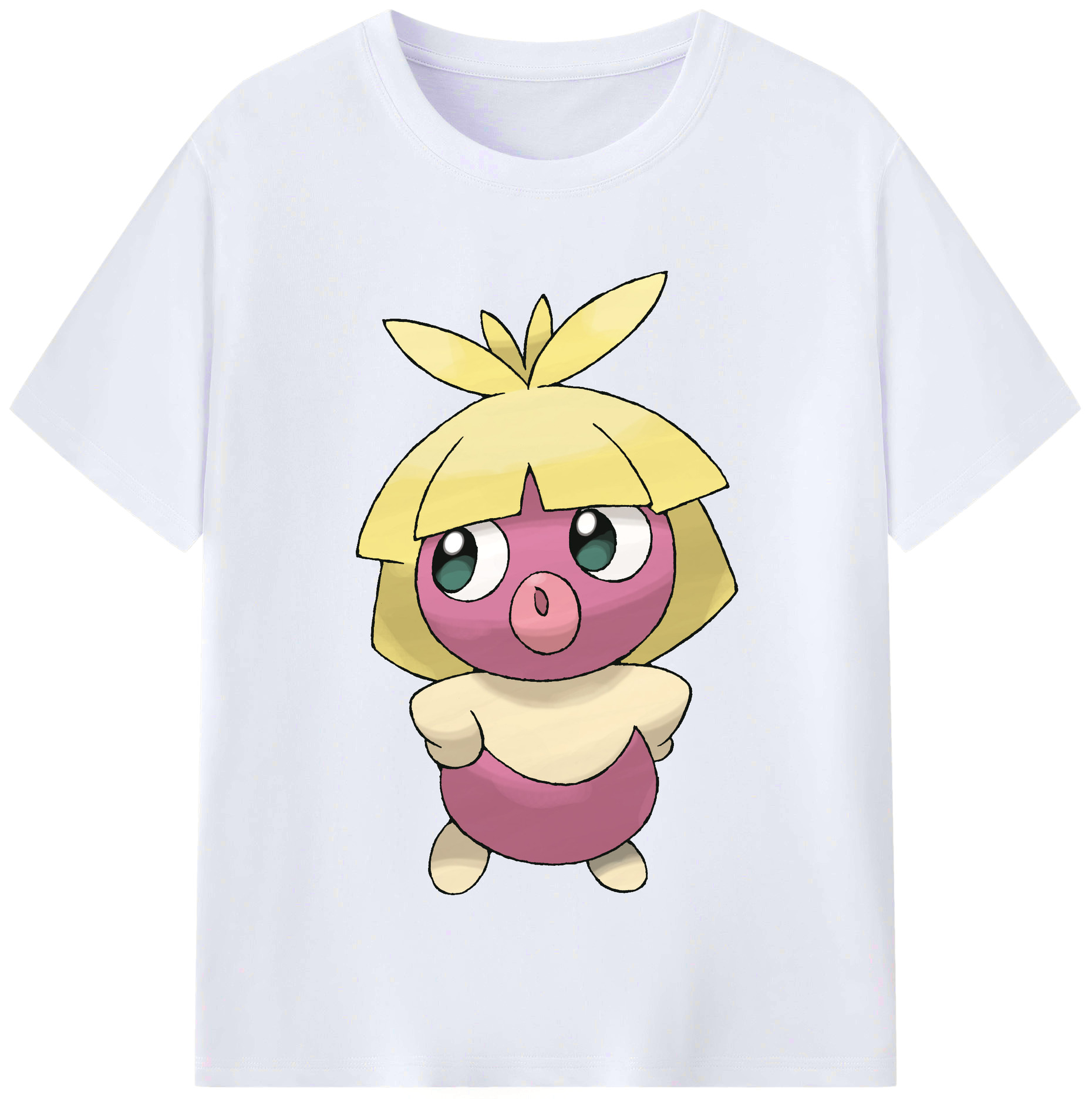 （画像用） ポケットモンスター Pokémon レディースカジュアルプリントTシャツ（綿100％）