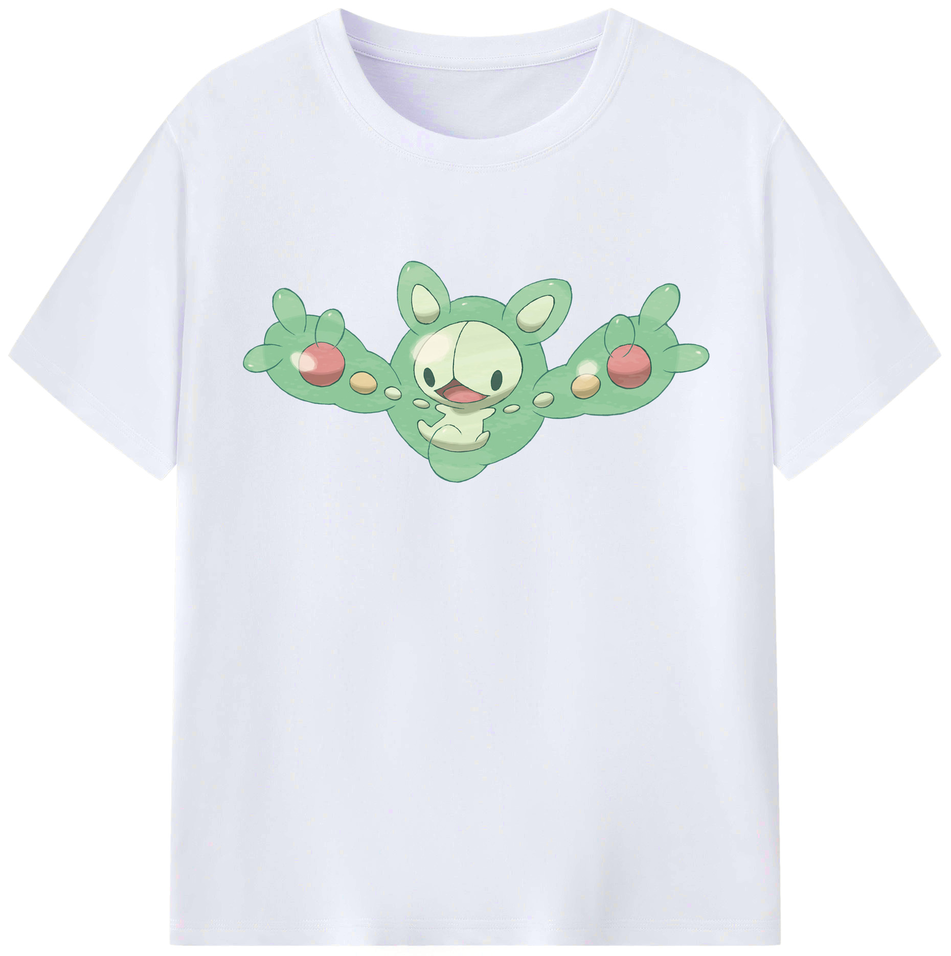 （画像用） ポケットモンスター Pokémon レディースカジュアルプリントTシャツ（綿100％）