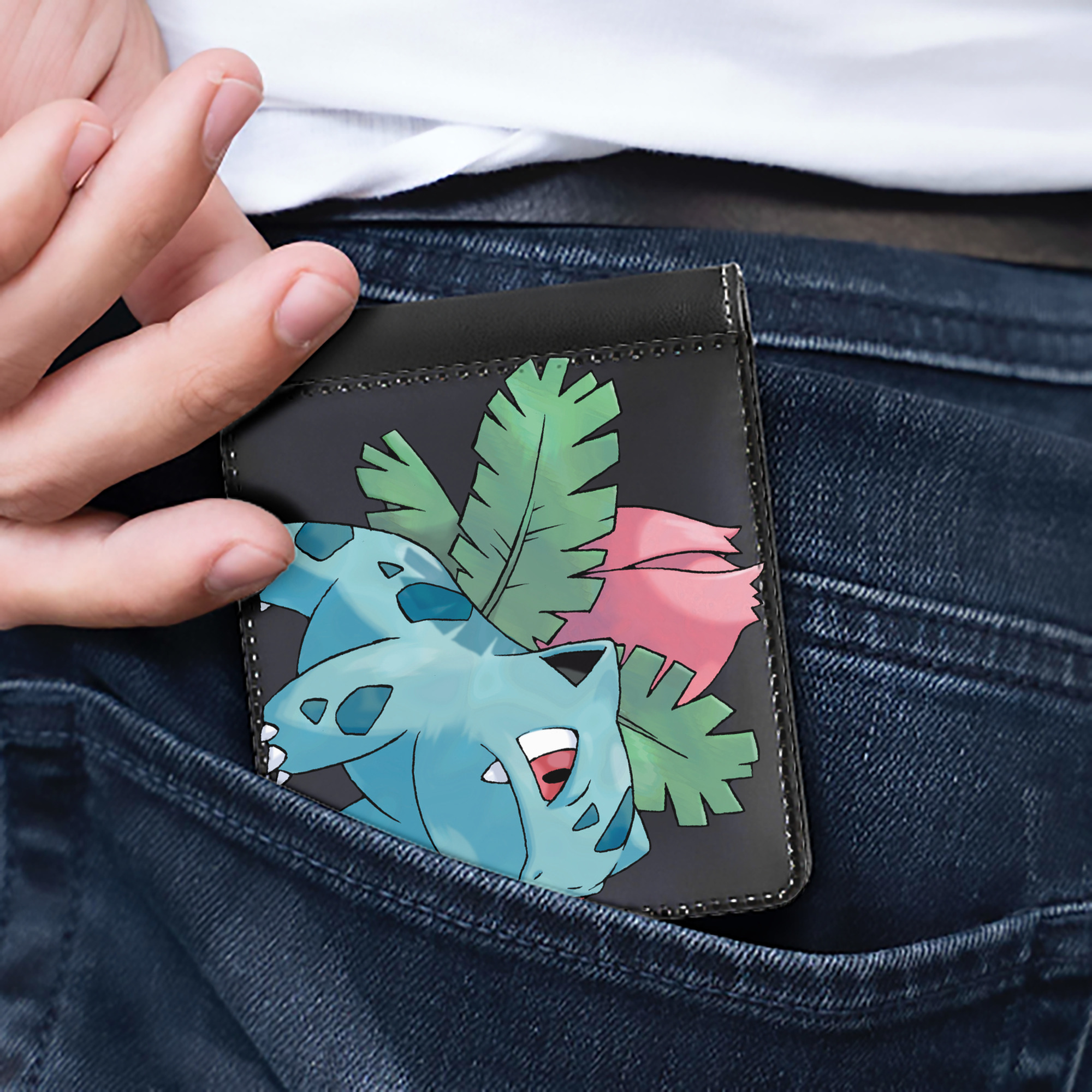 （画像用） ポケットモンスター Pokémon 二つ折り革財布