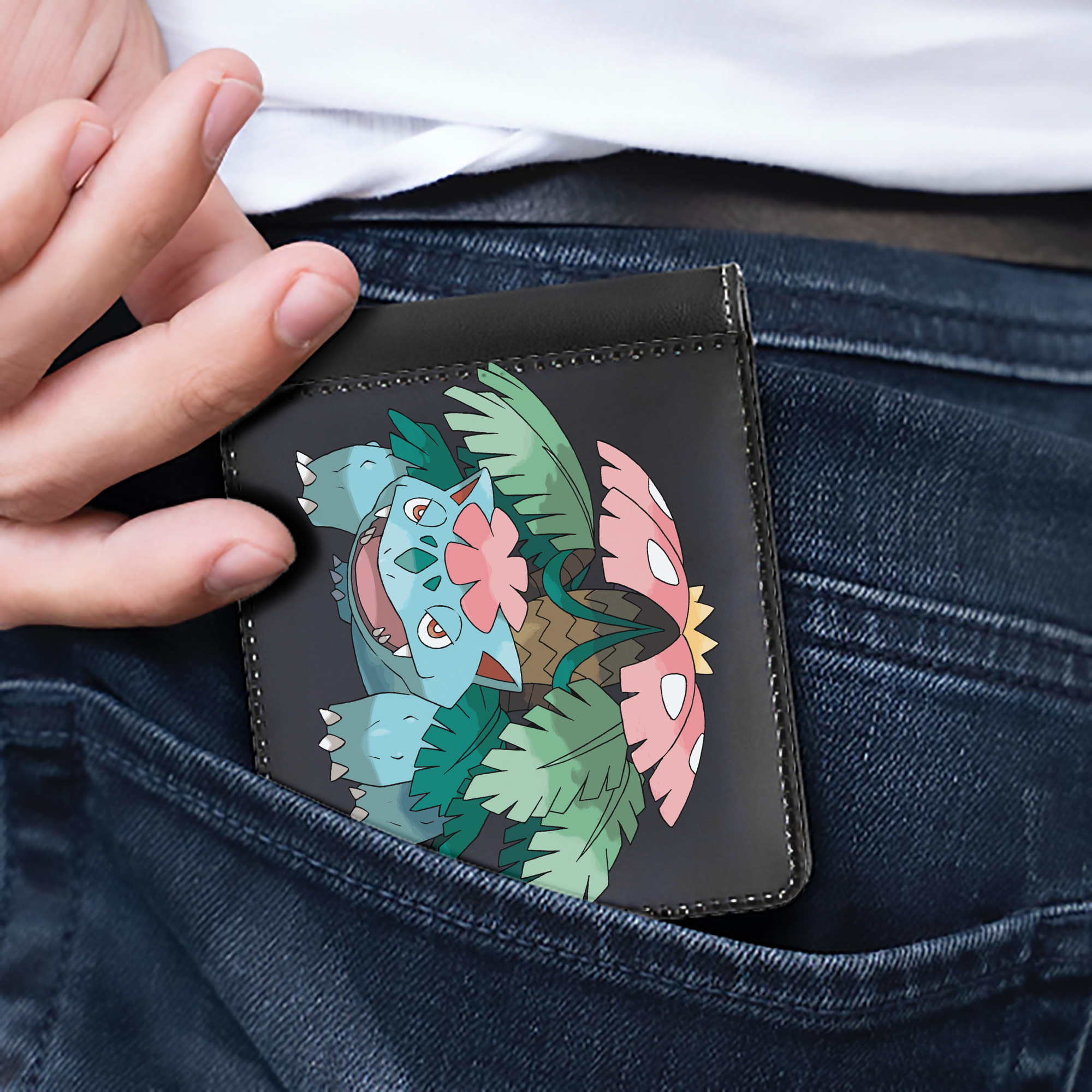（画像用） ポケットモンスター Pokémon 二つ折り革財布