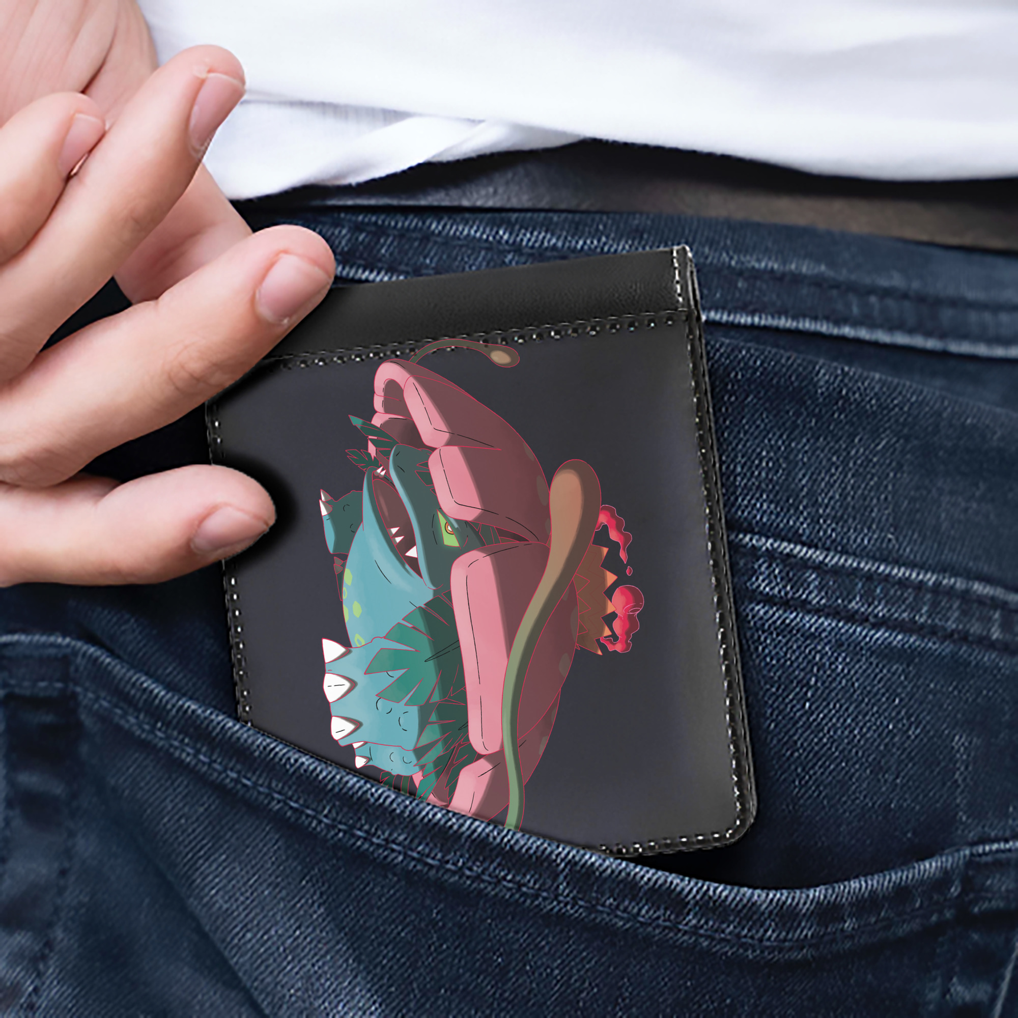 （画像用） ポケットモンスター Pokémon 二つ折り革財布