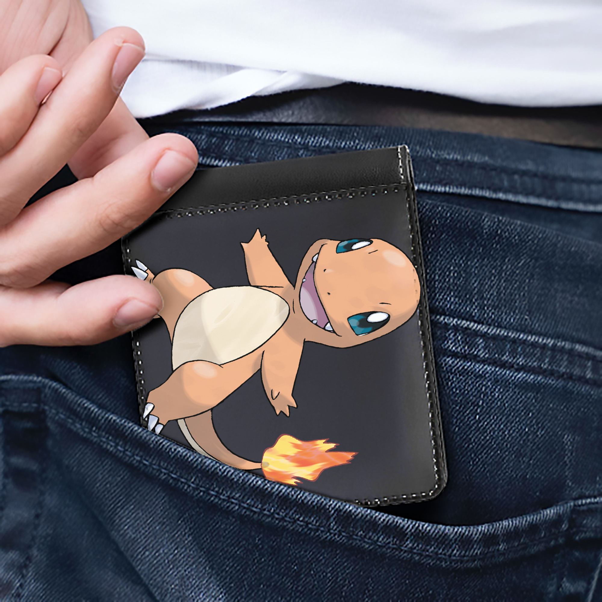 （画像用） ポケットモンスター Pokémon 二つ折り革財布