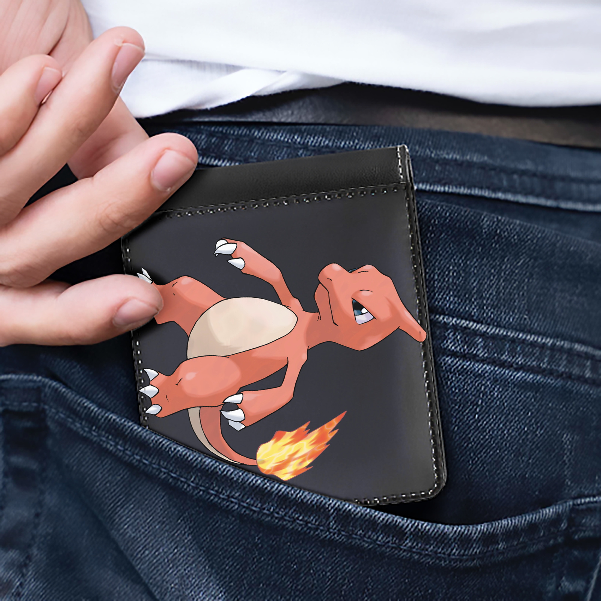 （画像用） ポケットモンスター Pokémon 二つ折り革財布