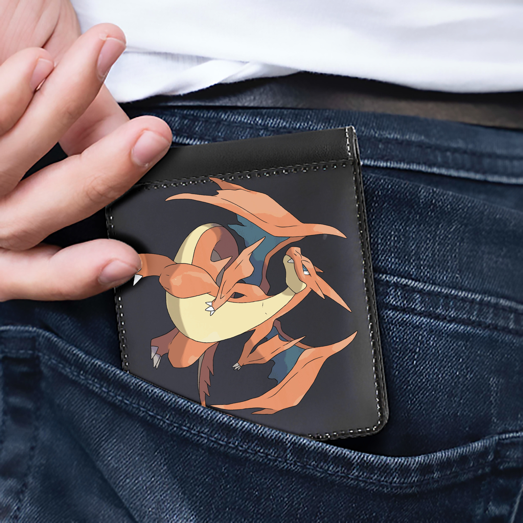 （画像用） ポケットモンスター Pokémon 二つ折り革財布