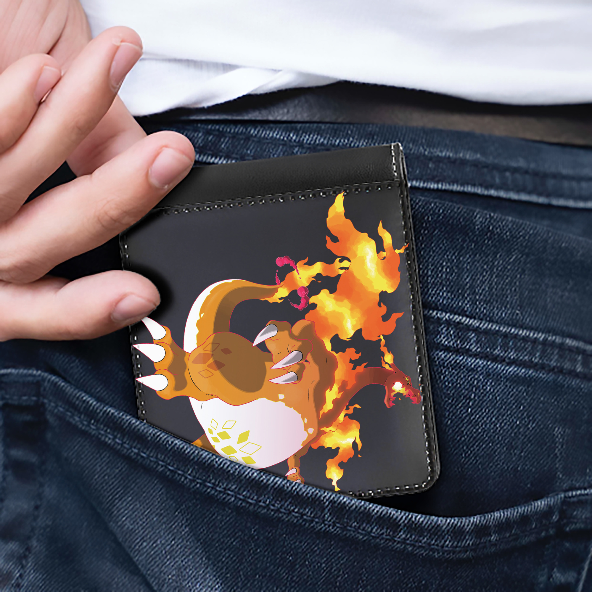 （画像用） ポケットモンスター Pokémon 二つ折り革財布