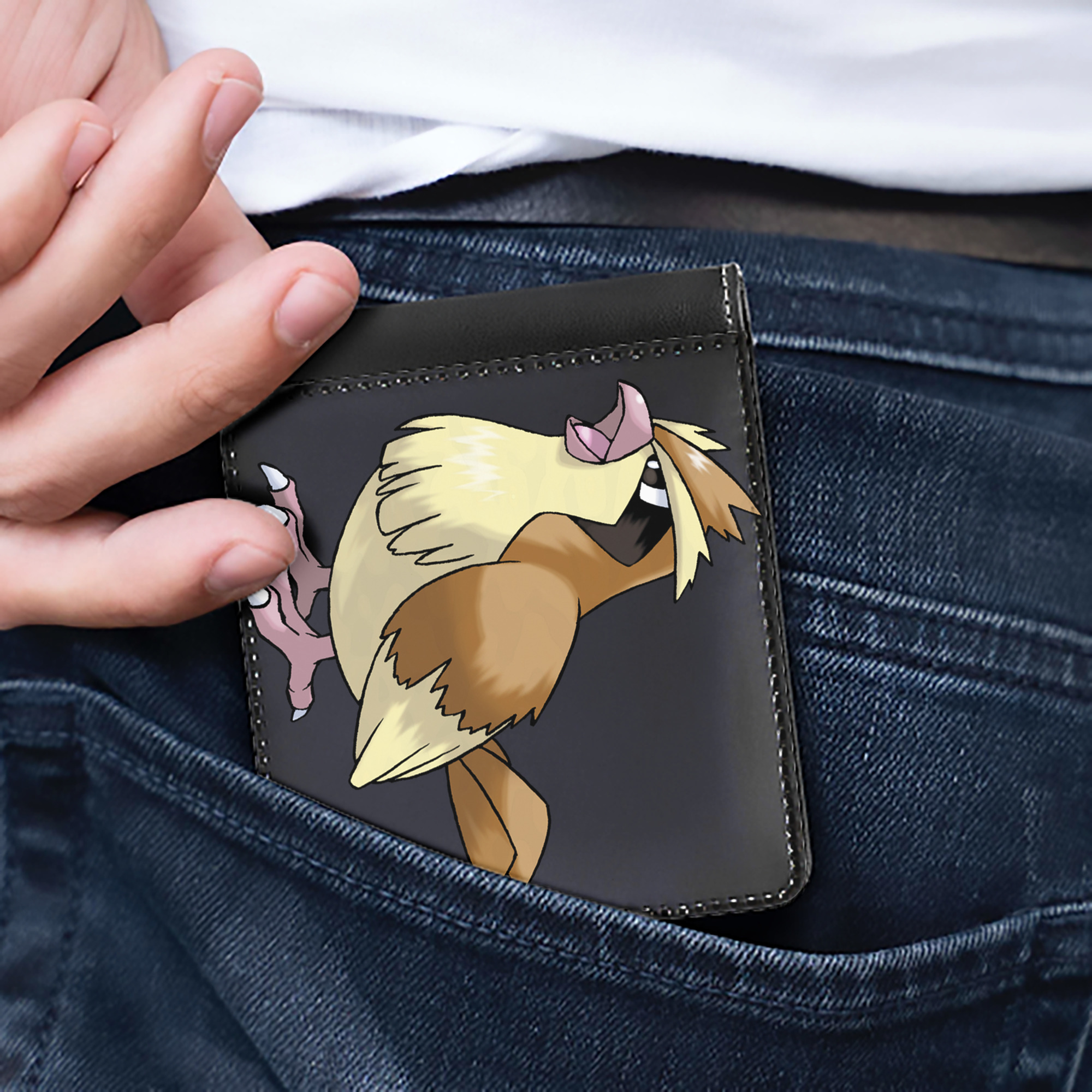 （画像用） ポケットモンスター Pokémon 二つ折り革財布