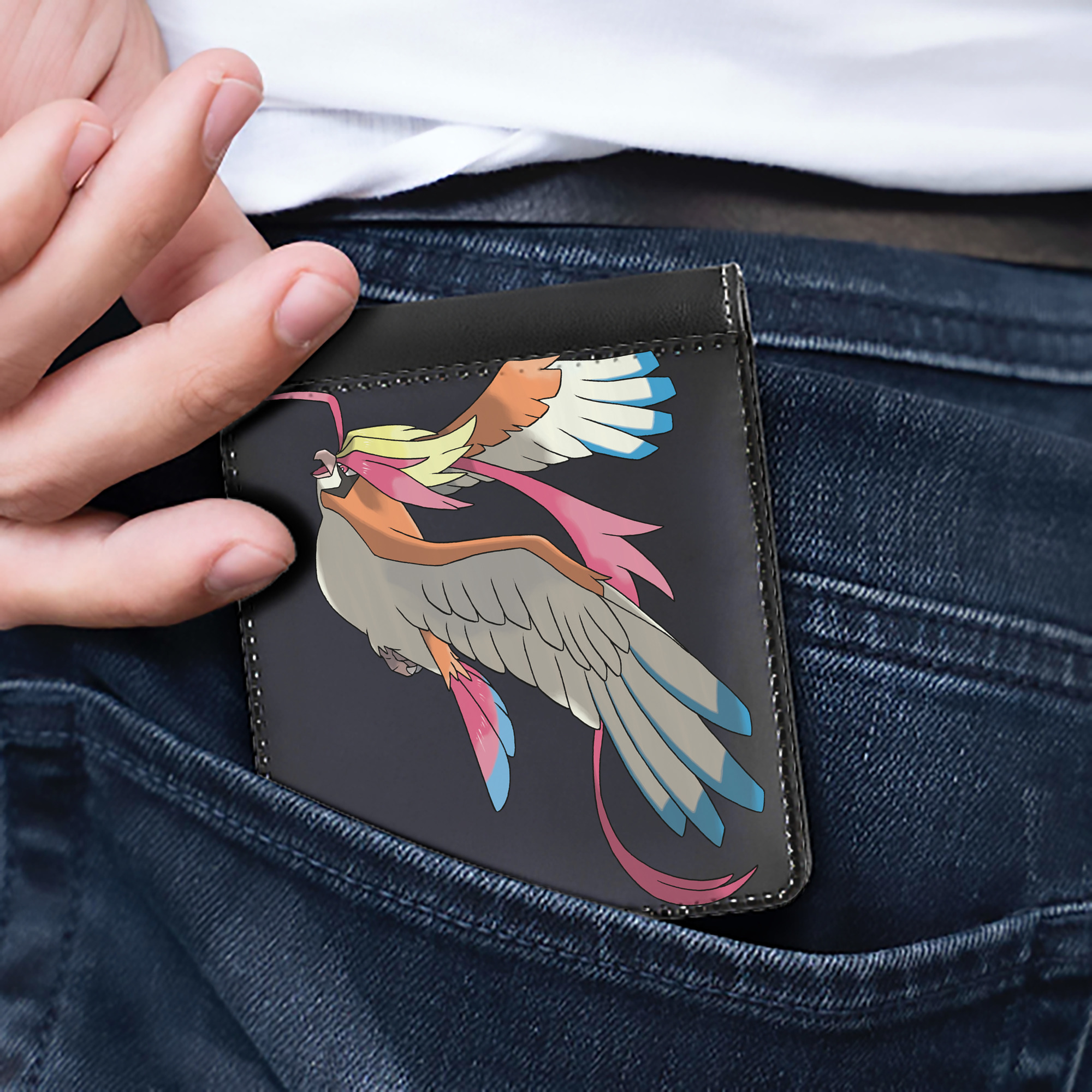 （画像用） ポケットモンスター Pokémon 二つ折り革財布