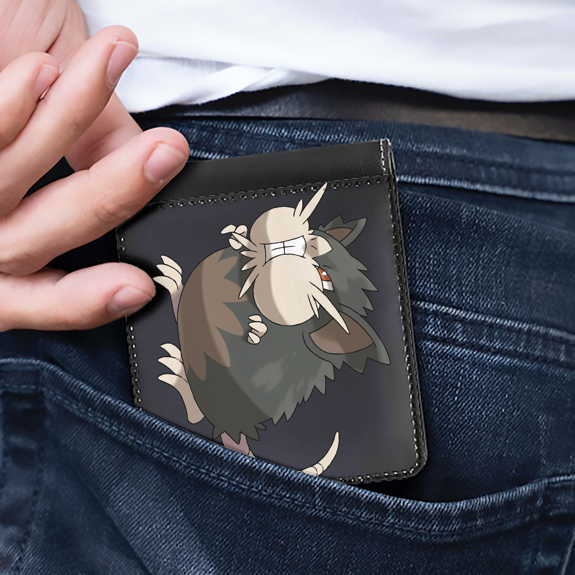 （画像用） ポケットモンスター Pokémon 二つ折り革財布
