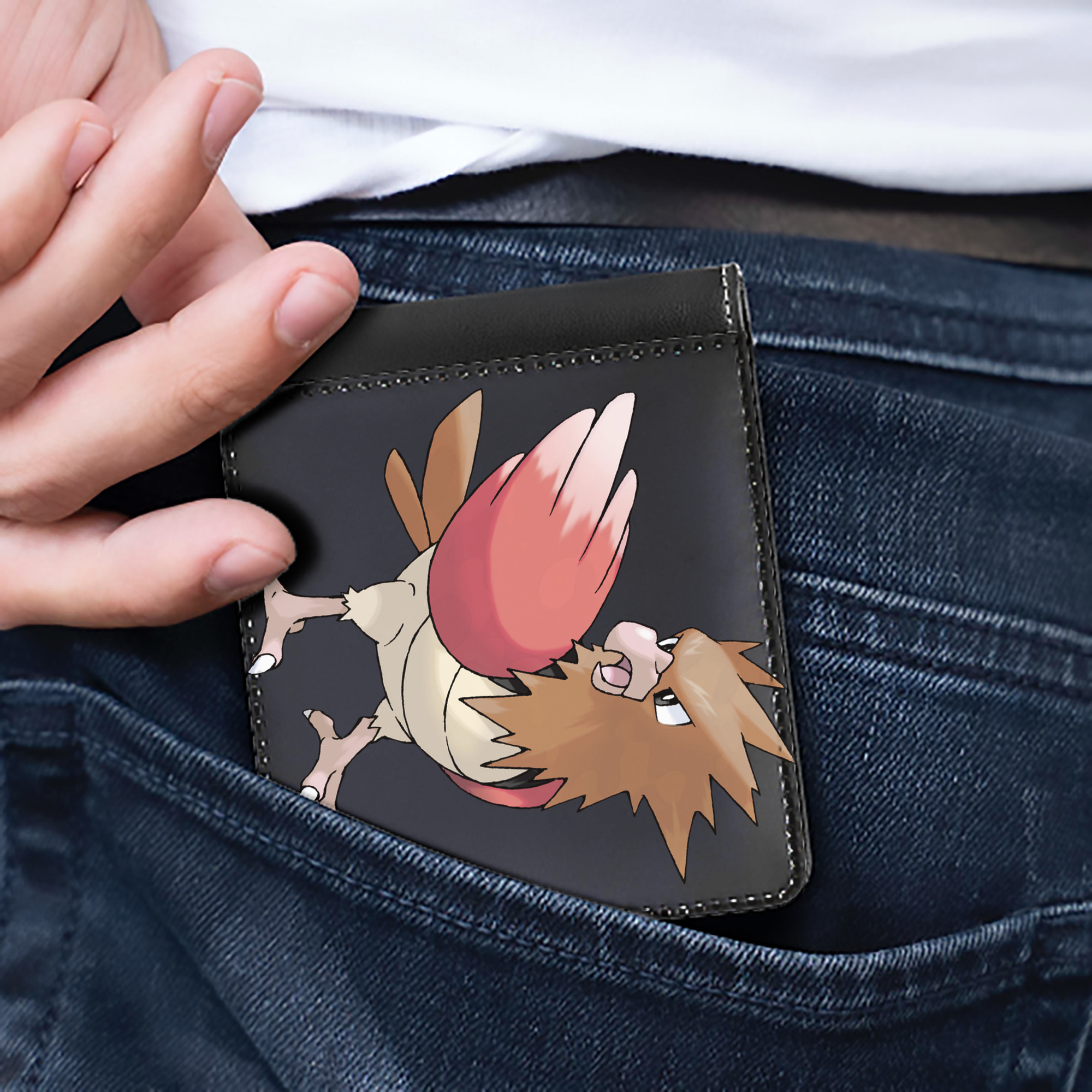 （画像用） ポケットモンスター Pokémon 二つ折り革財布