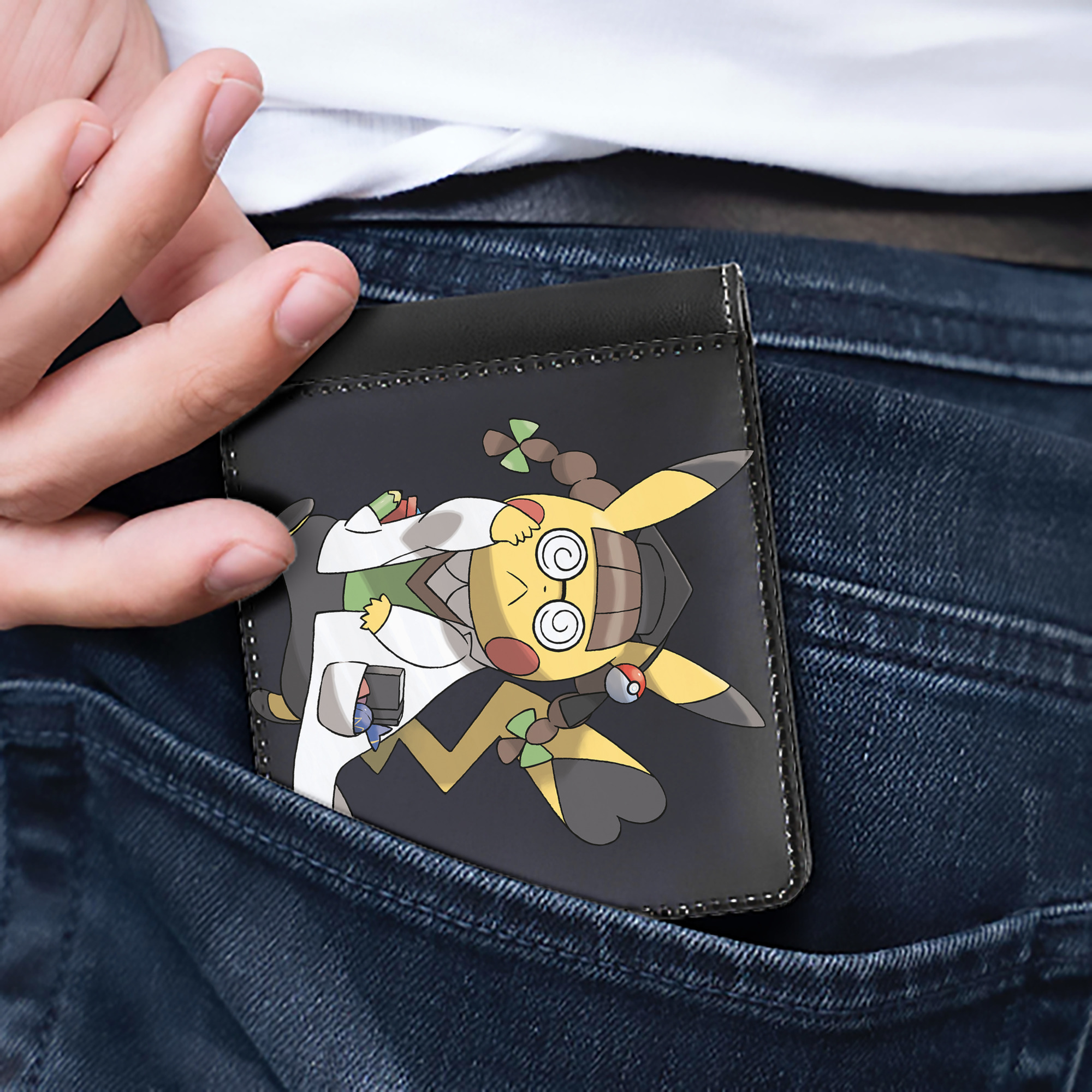 （画像用） ポケットモンスター Pokémon 二つ折り革財布