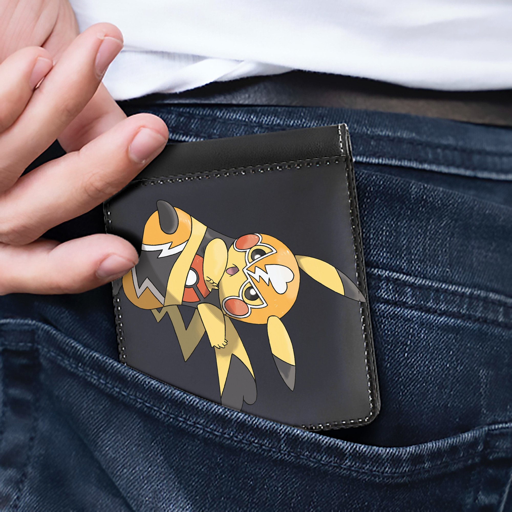 （画像用） ポケットモンスター Pokémon 二つ折り革財布