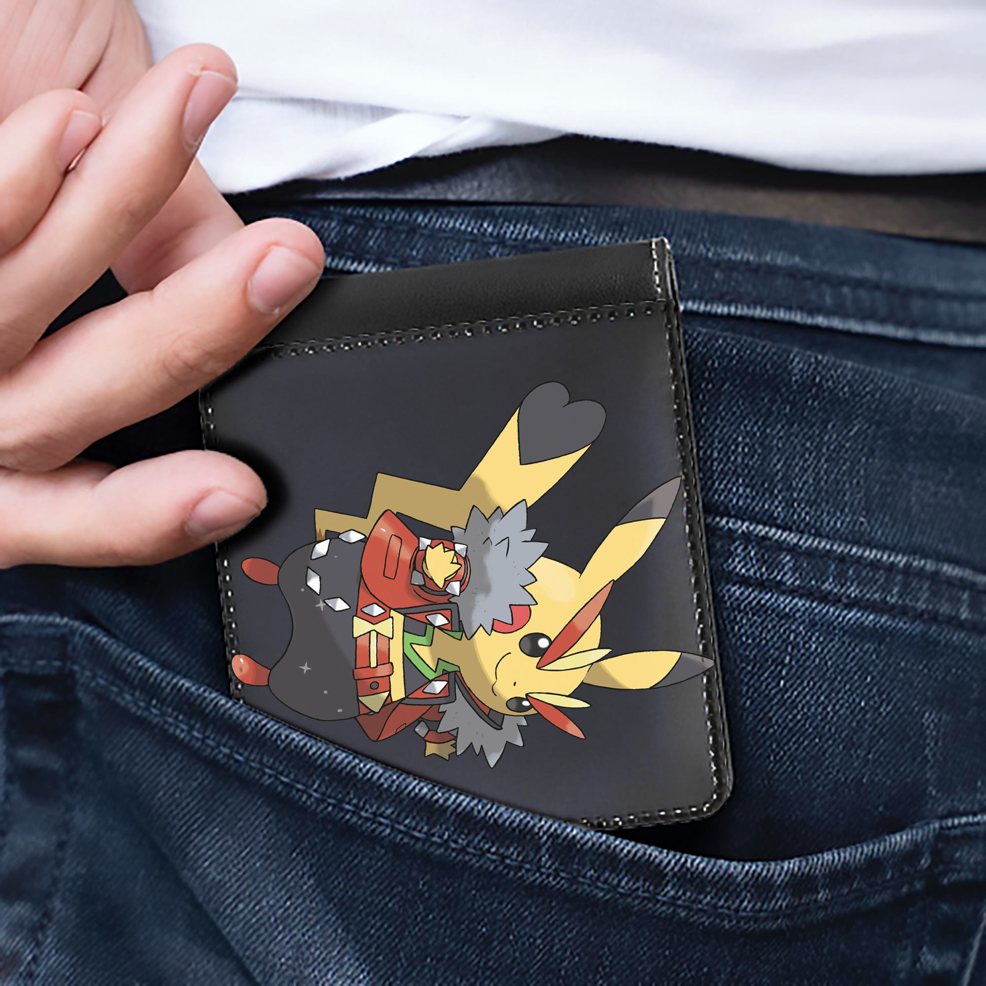 （画像用） ポケットモンスター Pokémon 二つ折り革財布