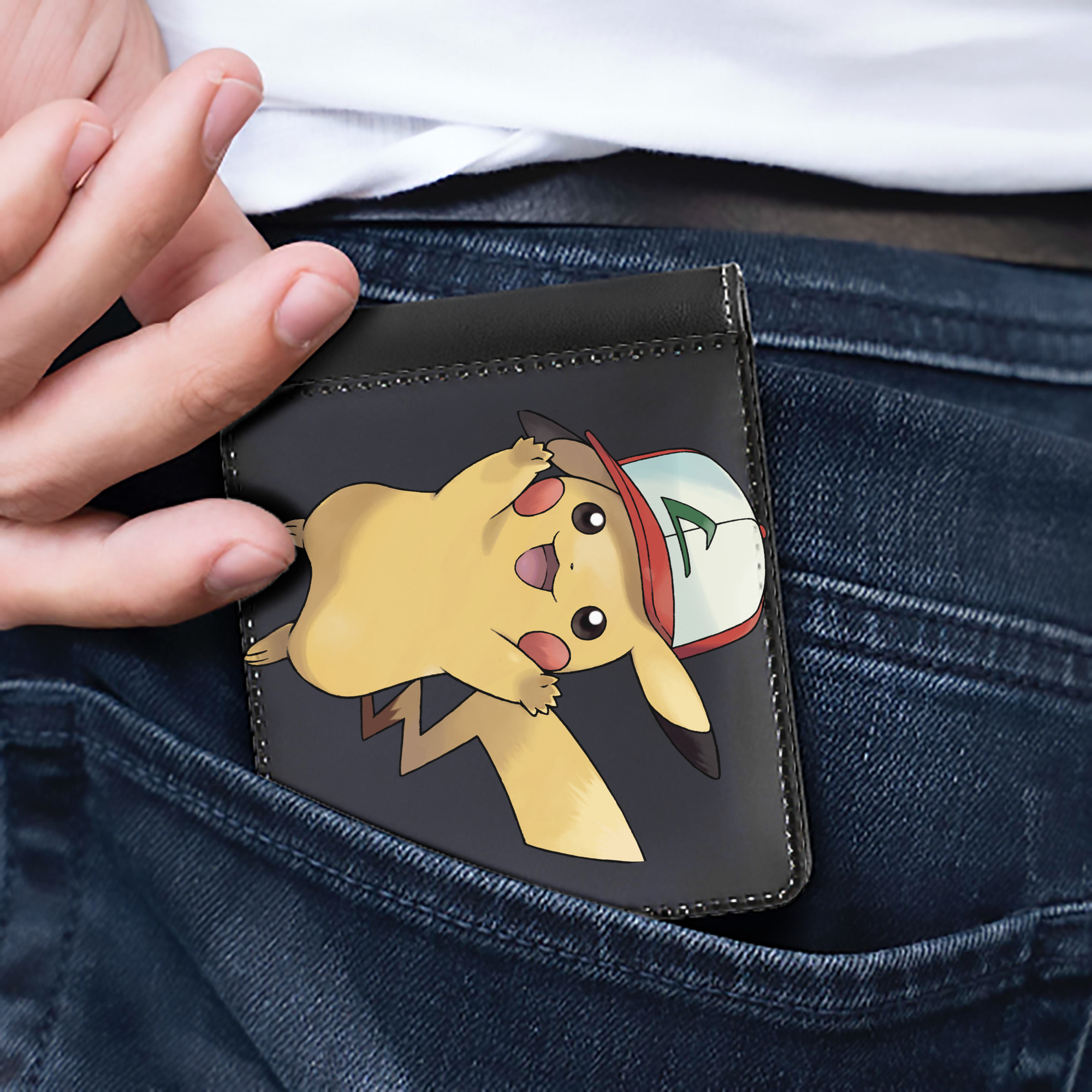 （画像用） ポケットモンスター Pokémon 二つ折り革財布
