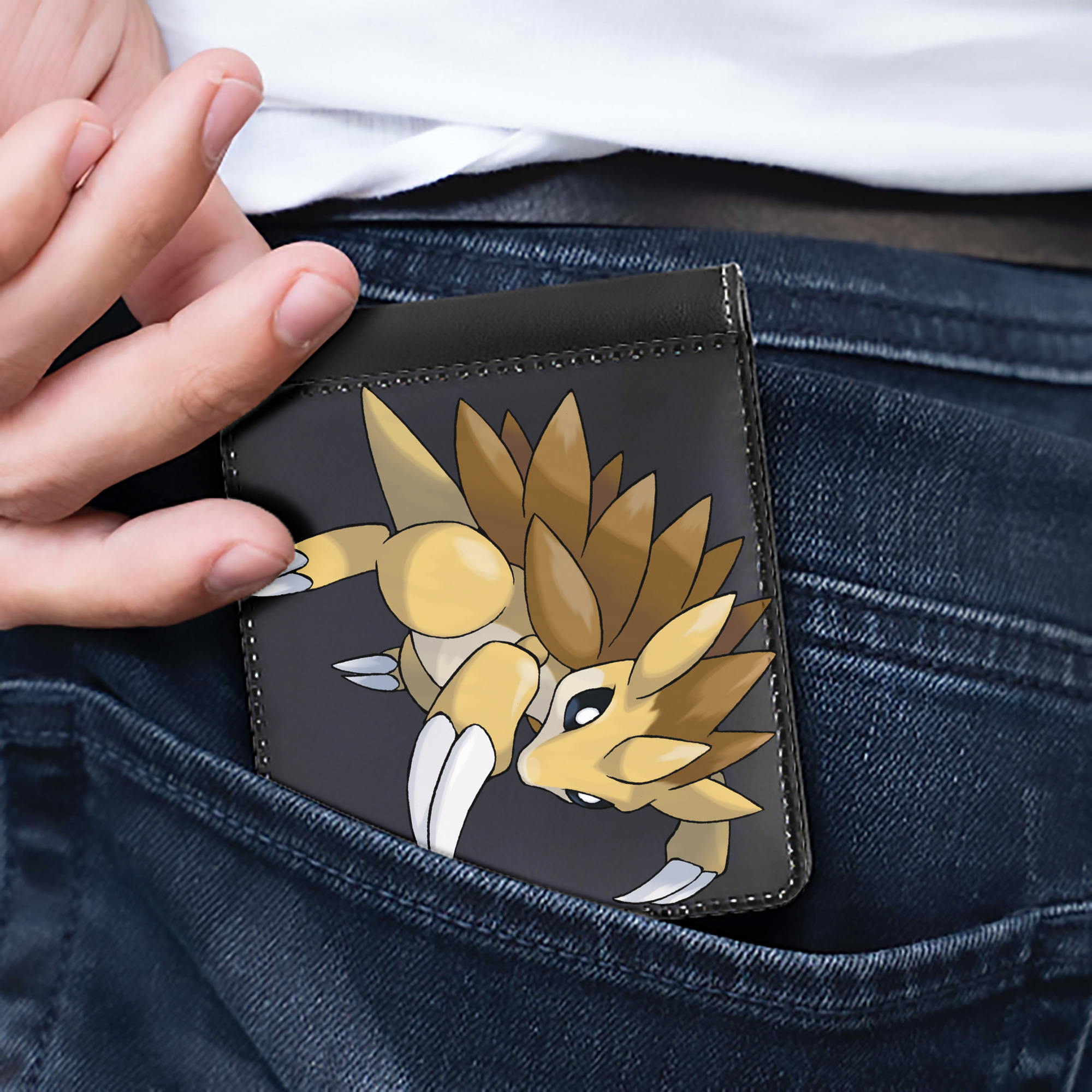 （画像用） ポケットモンスター Pokémon 二つ折り革財布