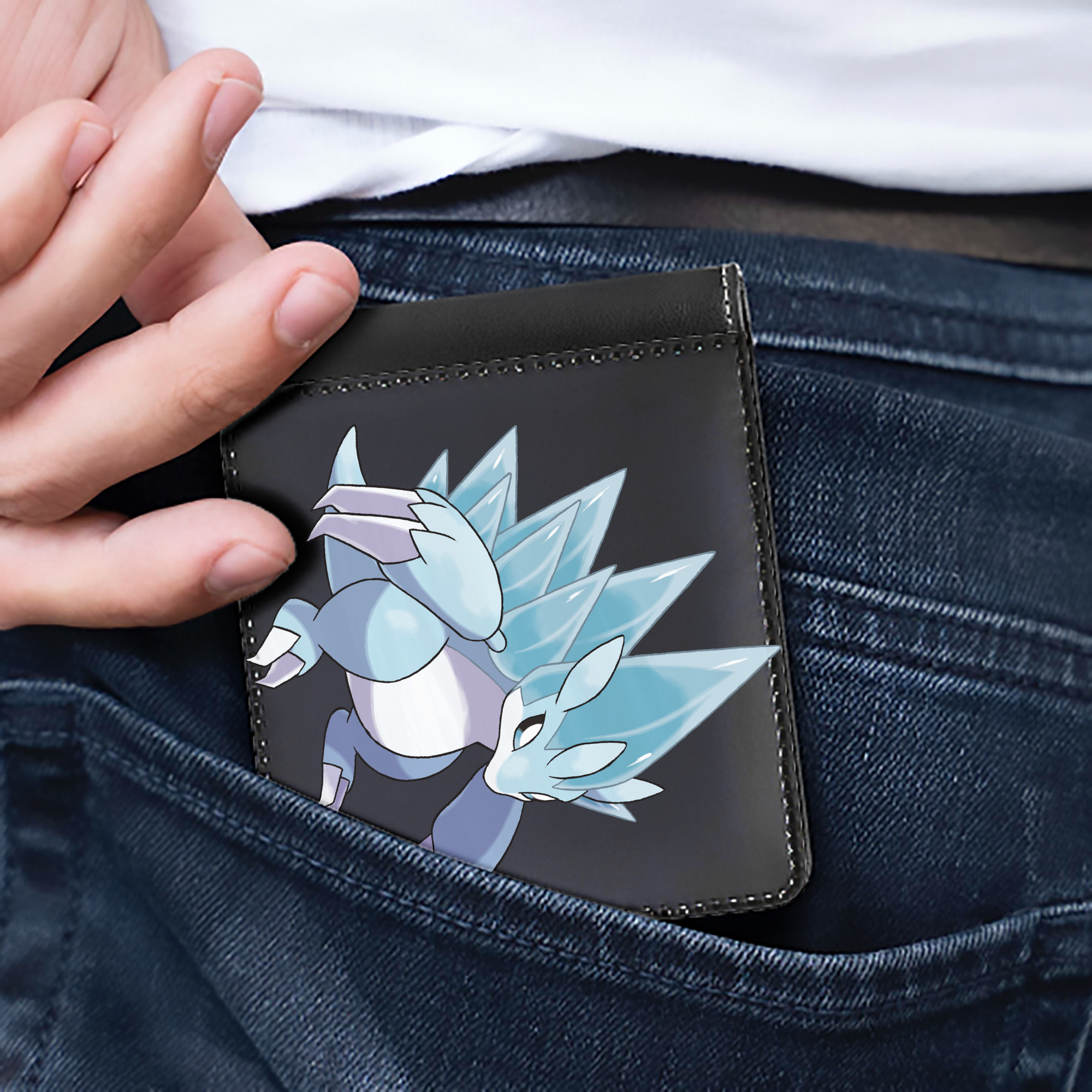 （画像用） ポケットモンスター Pokémon 二つ折り革財布