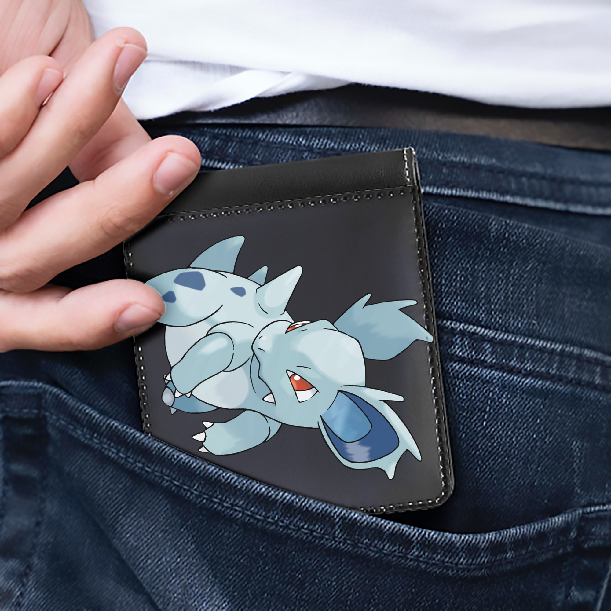 （画像用） ポケットモンスター Pokémon 二つ折り革財布