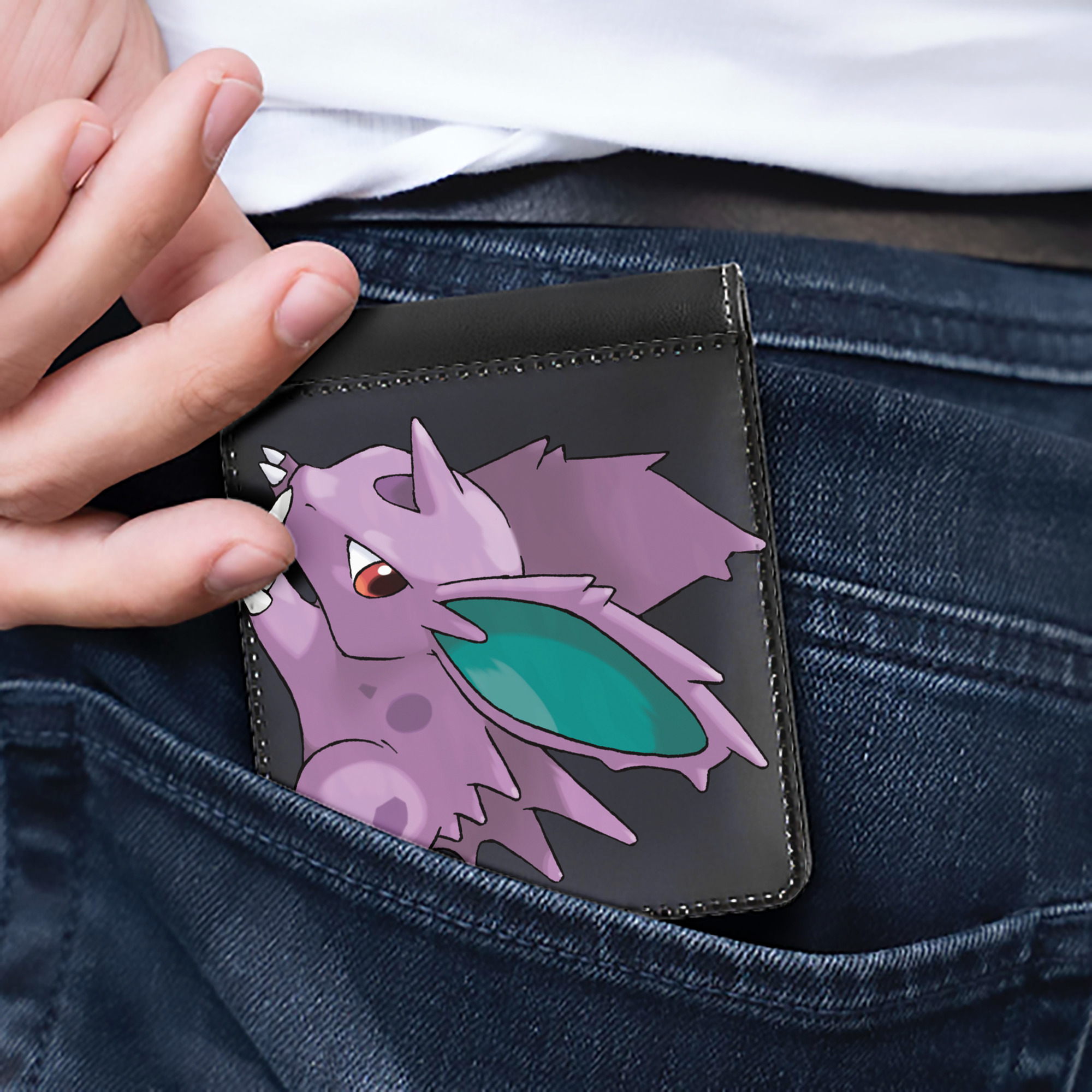 （画像用） ポケットモンスター Pokémon 二つ折り革財布