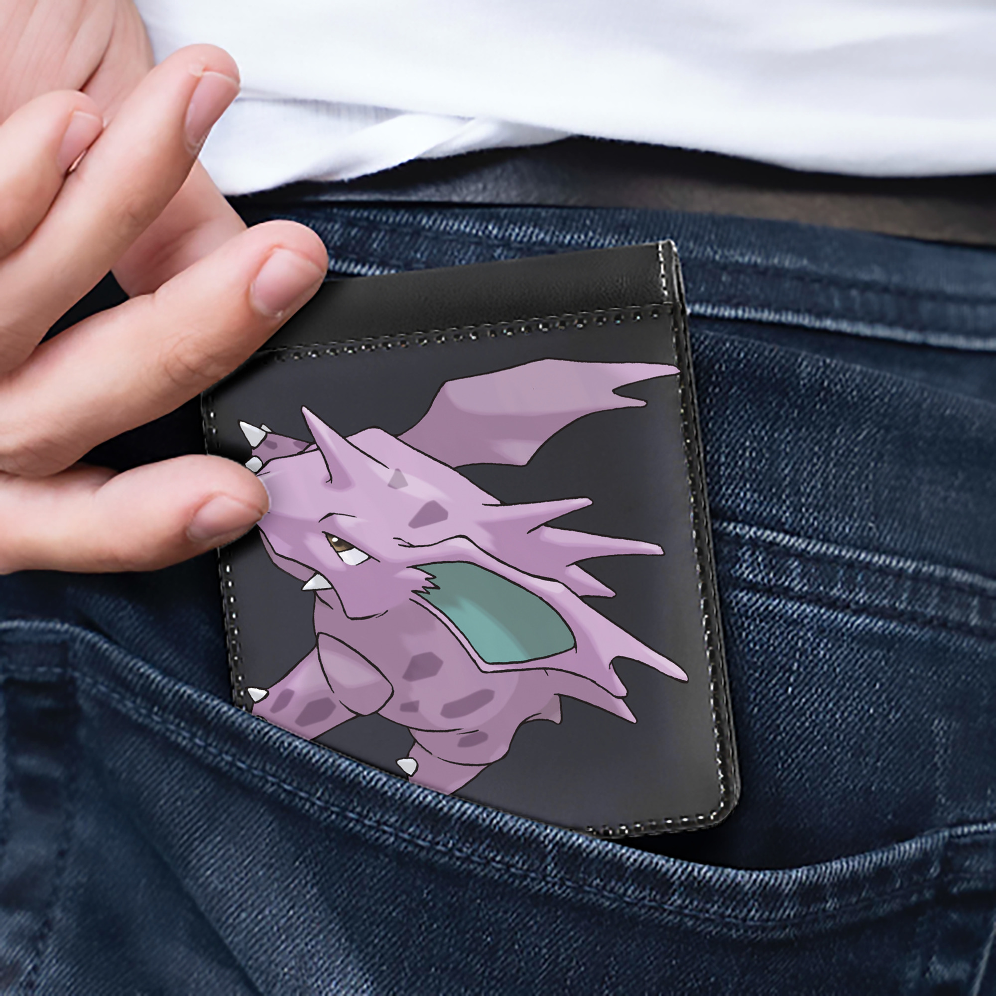 （画像用） ポケットモンスター Pokémon 二つ折り革財布