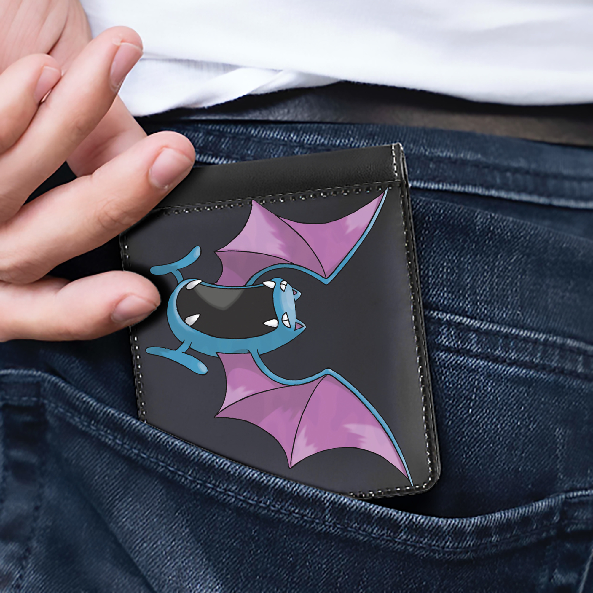（画像用） ポケットモンスター Pokémon 二つ折り革財布
