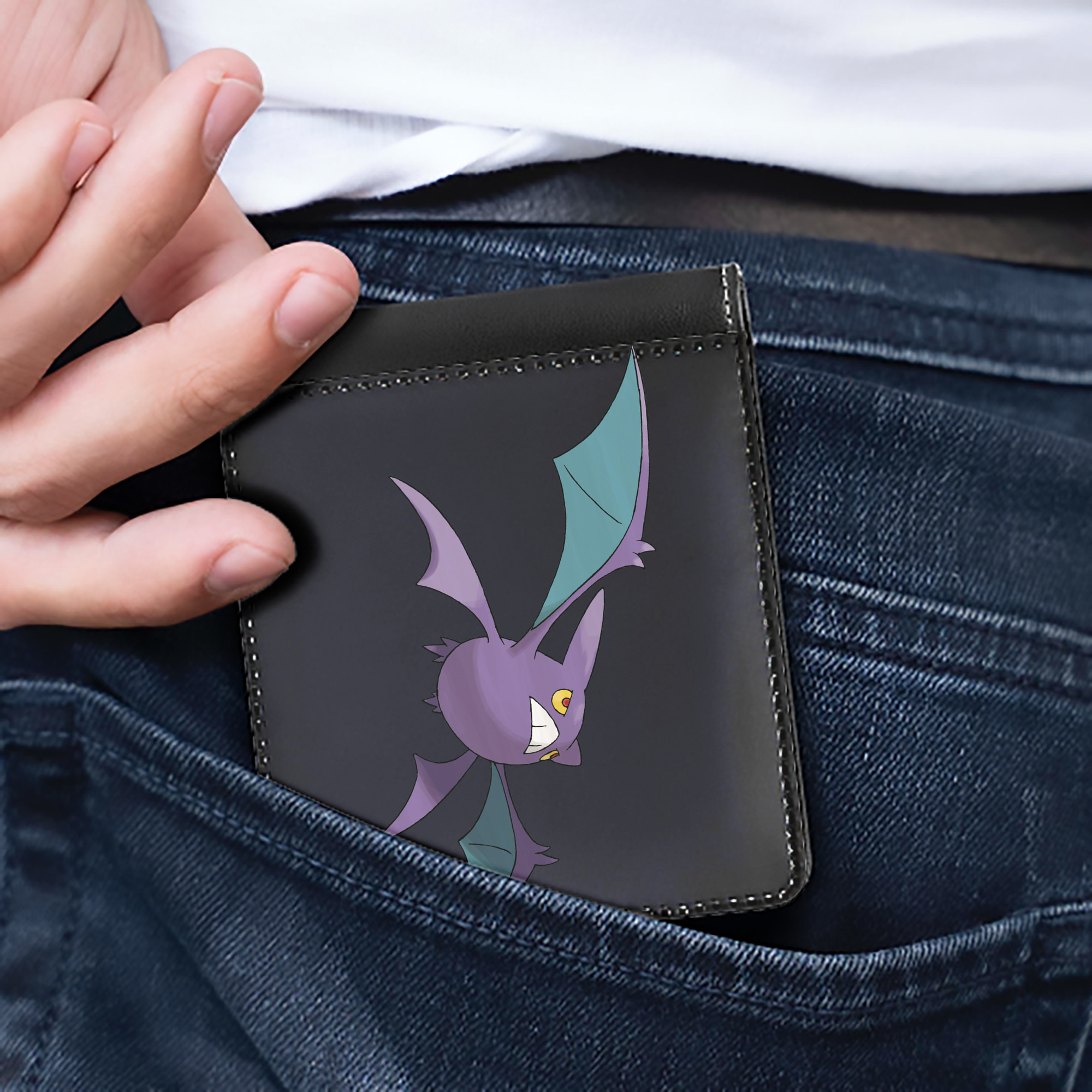 （画像用） ポケットモンスター Pokémon 二つ折り革財布