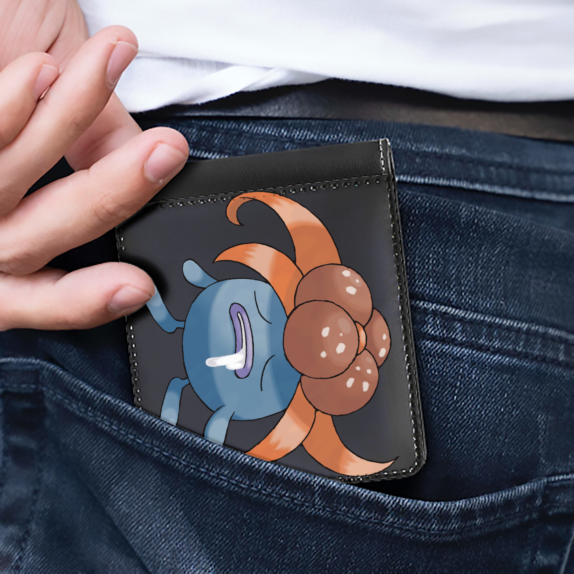 （画像用） ポケットモンスター Pokémon 二つ折り革財布