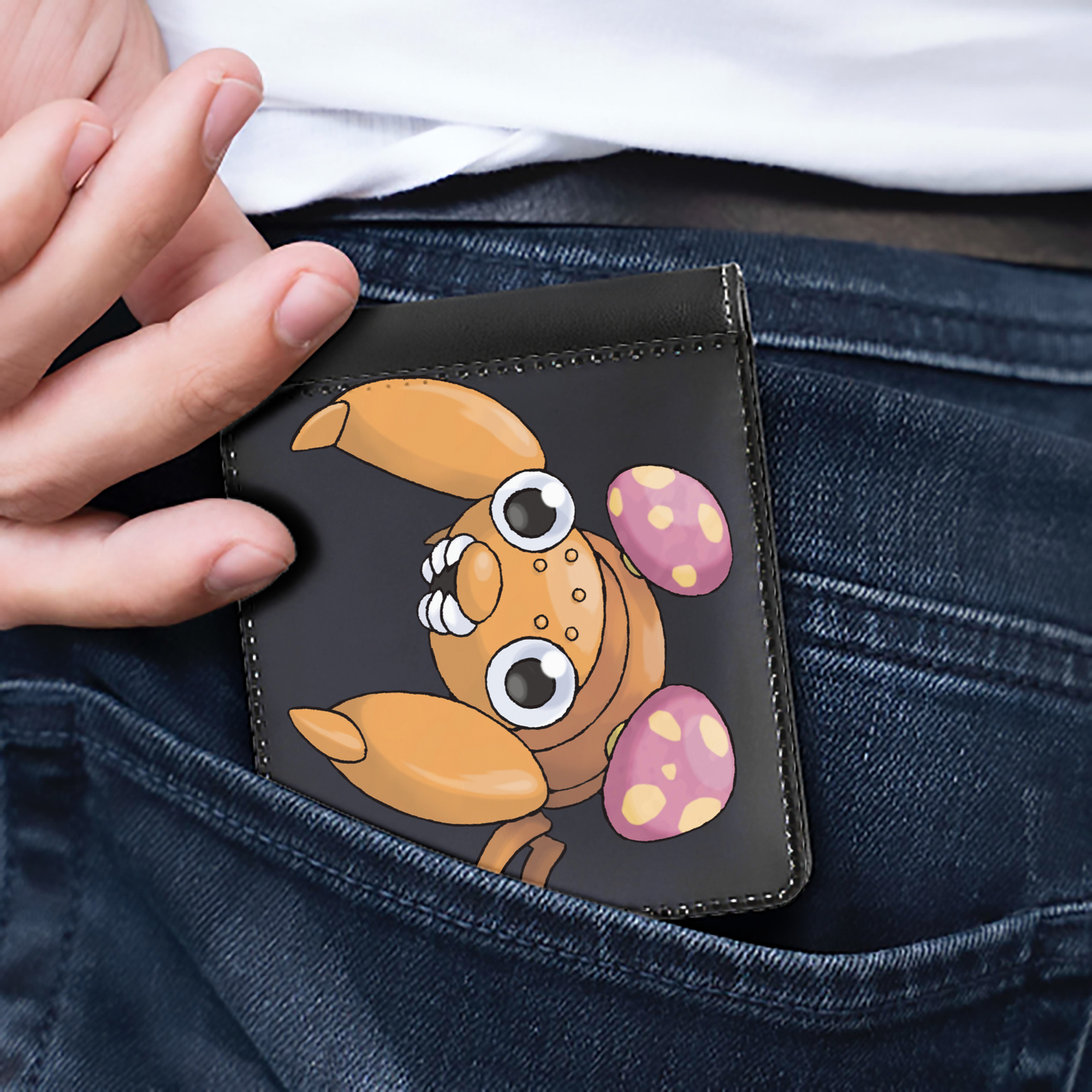 （画像用） ポケットモンスター Pokémon 二つ折り革財布