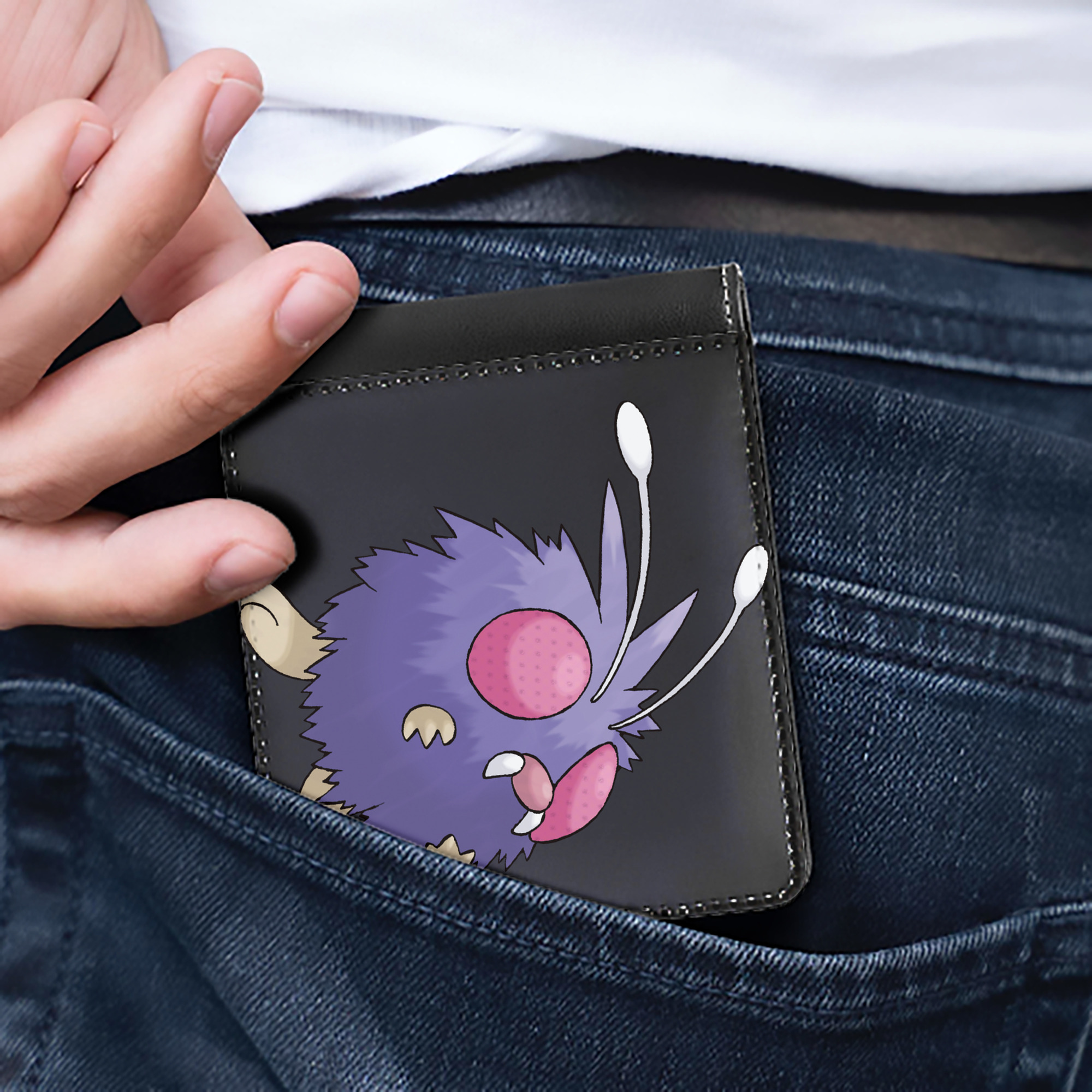 （画像用） ポケットモンスター Pokémon 二つ折り革財布