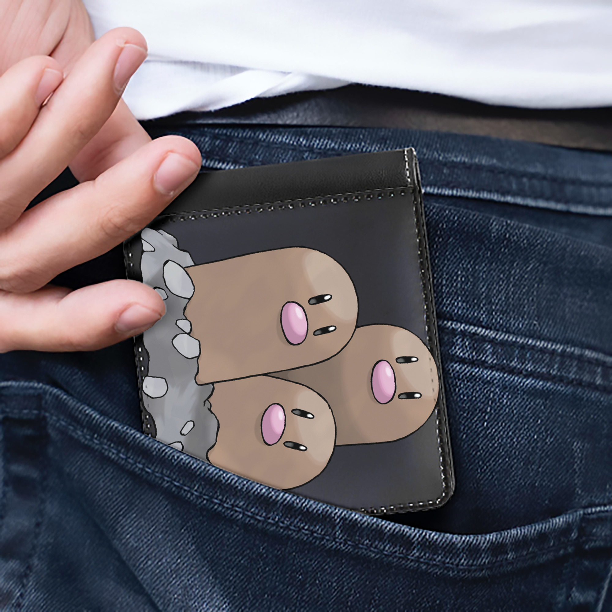 （画像用） ポケットモンスター Pokémon 二つ折り革財布