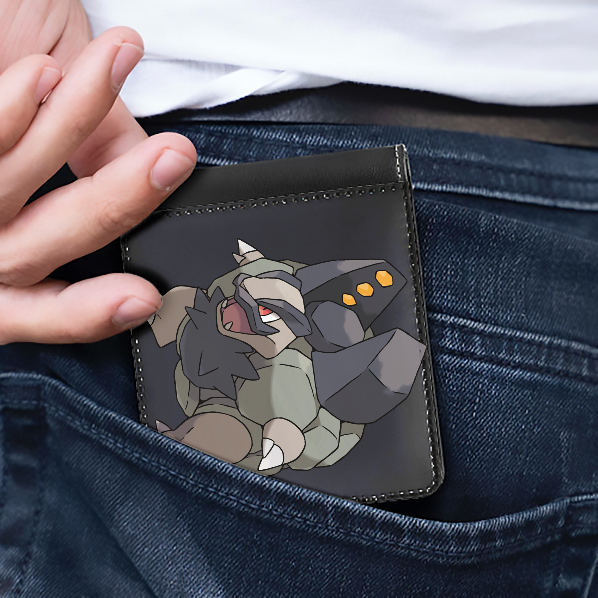 （画像用） ポケットモンスター Pokémon 二つ折り革財布