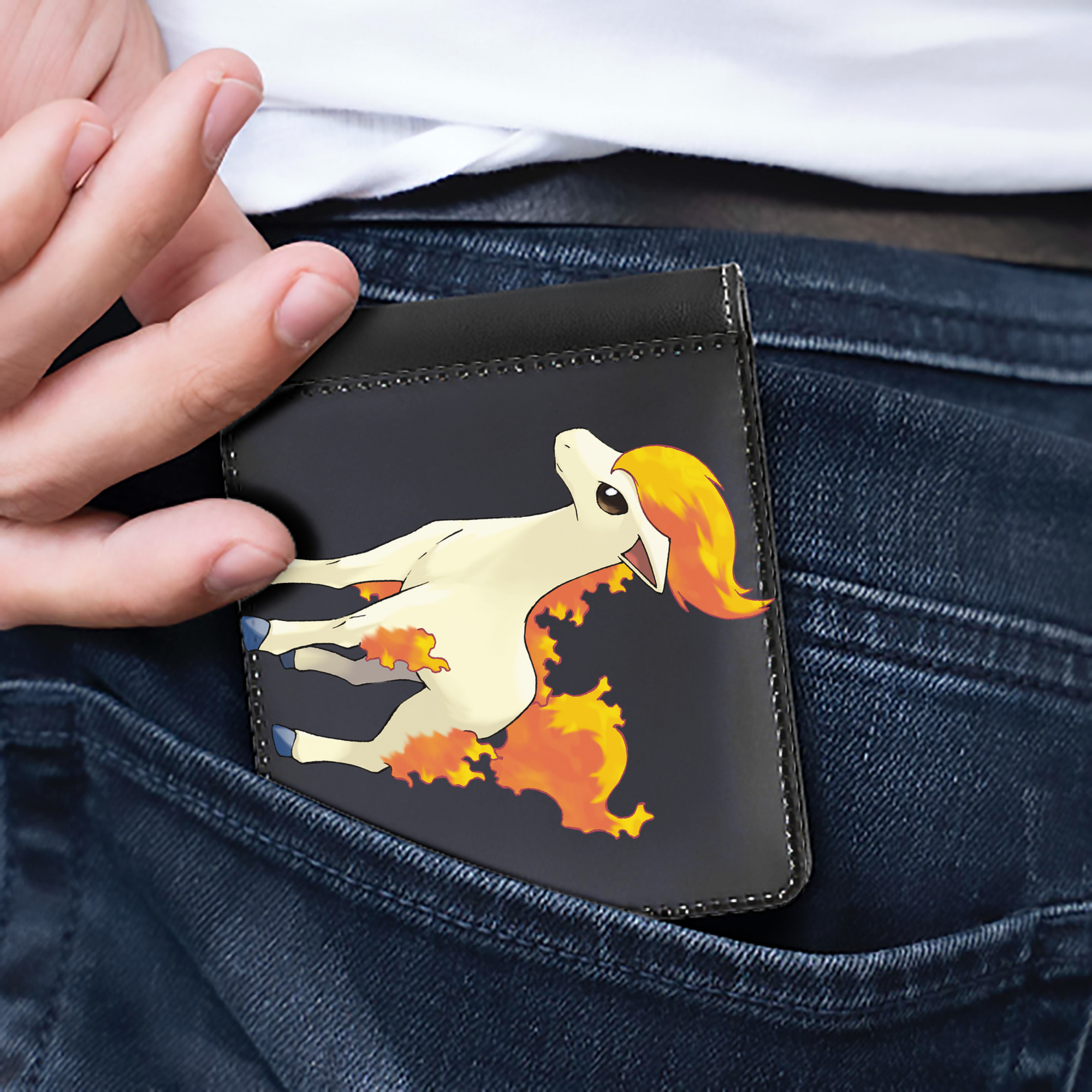 （画像用） ポケットモンスター Pokémon 二つ折り革財布