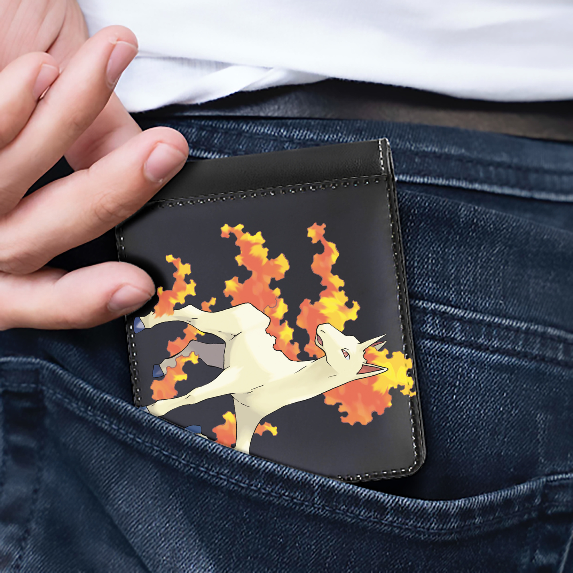 （画像用） ポケットモンスター Pokémon 二つ折り革財布