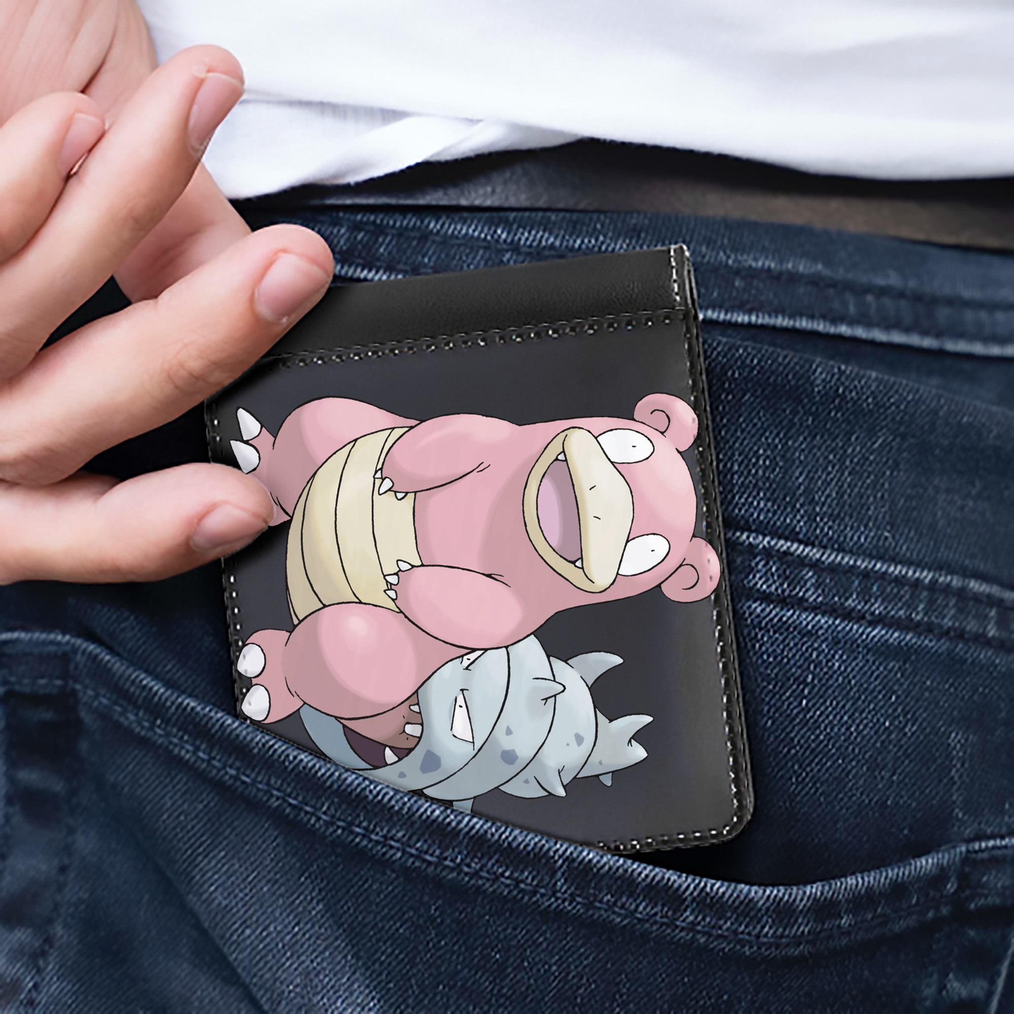 （画像用） ポケットモンスター Pokémon 二つ折り革財布