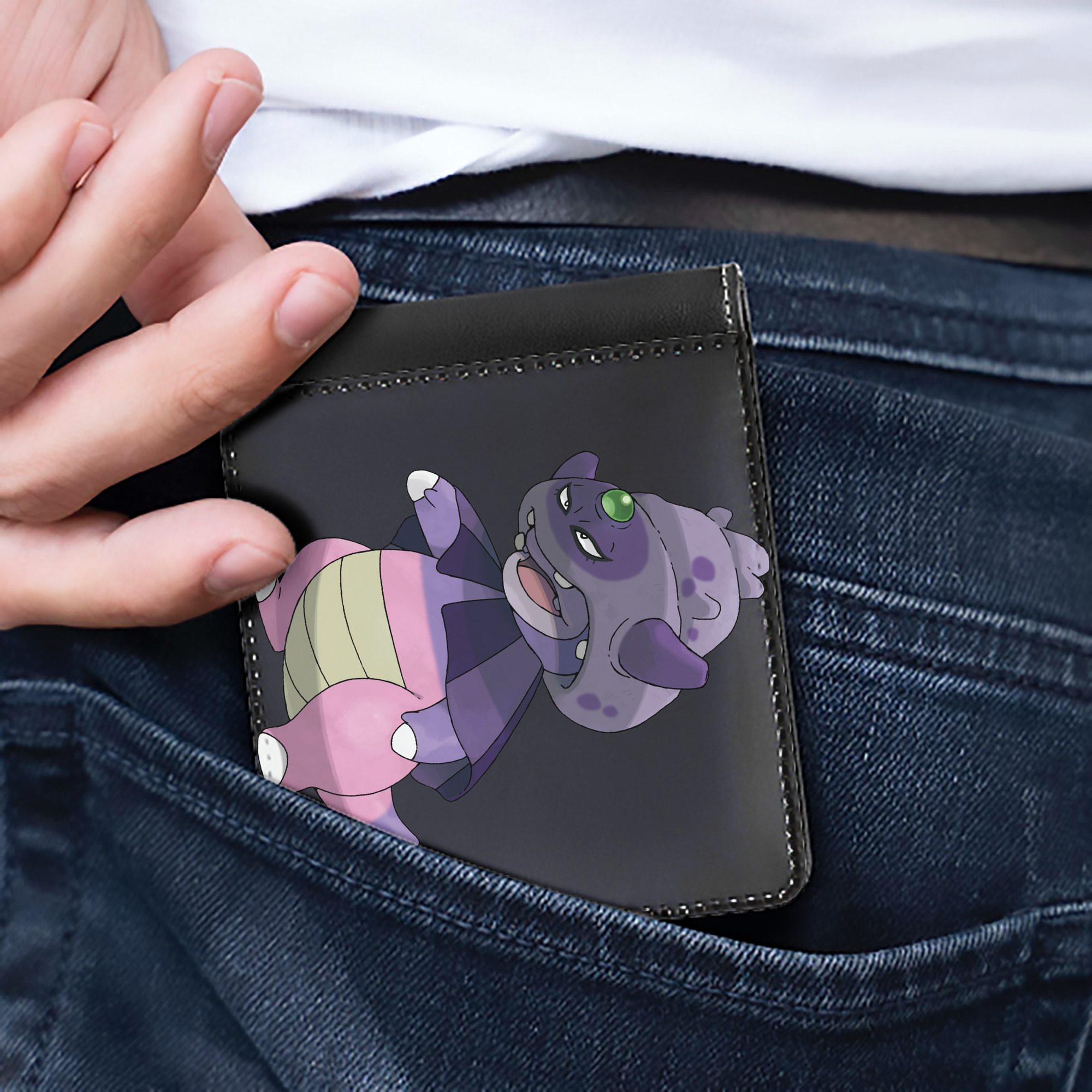 （画像用） ポケットモンスター Pokémon 二つ折り革財布