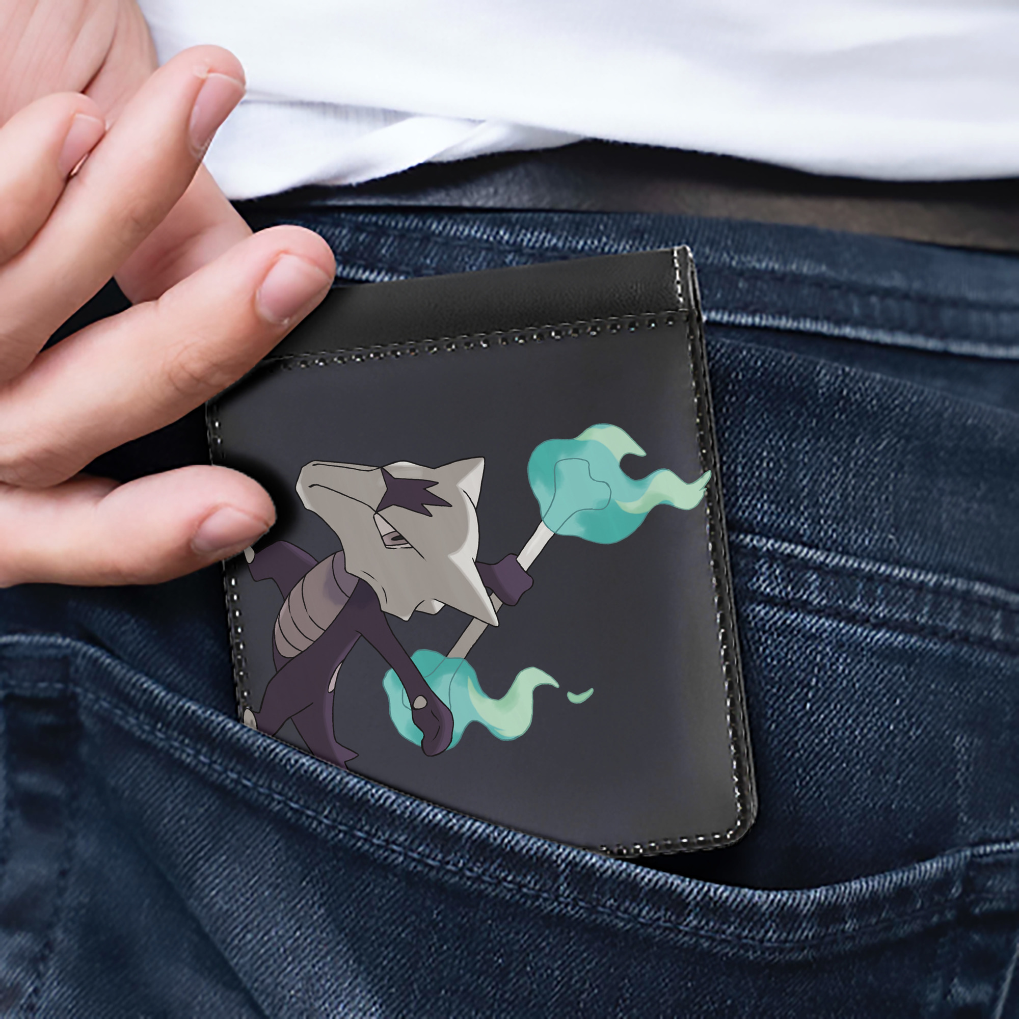 （画像用） ポケットモンスター Pokémon 二つ折り革財布