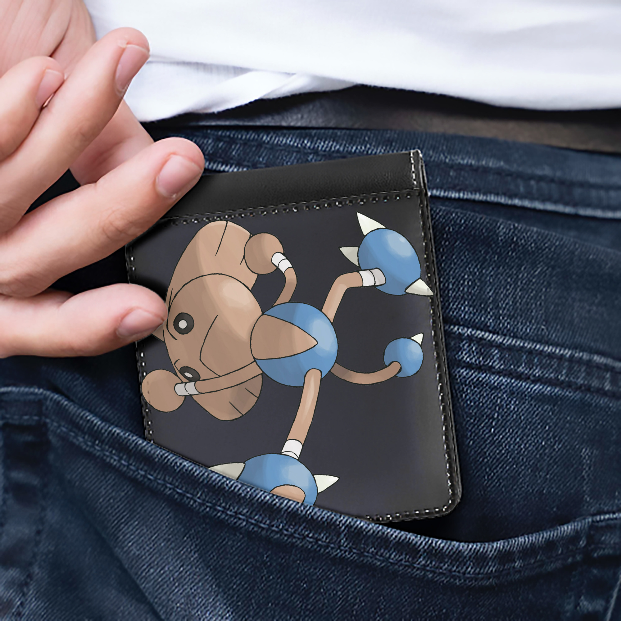 （画像用） ポケットモンスター Pokémon 二つ折り革財布