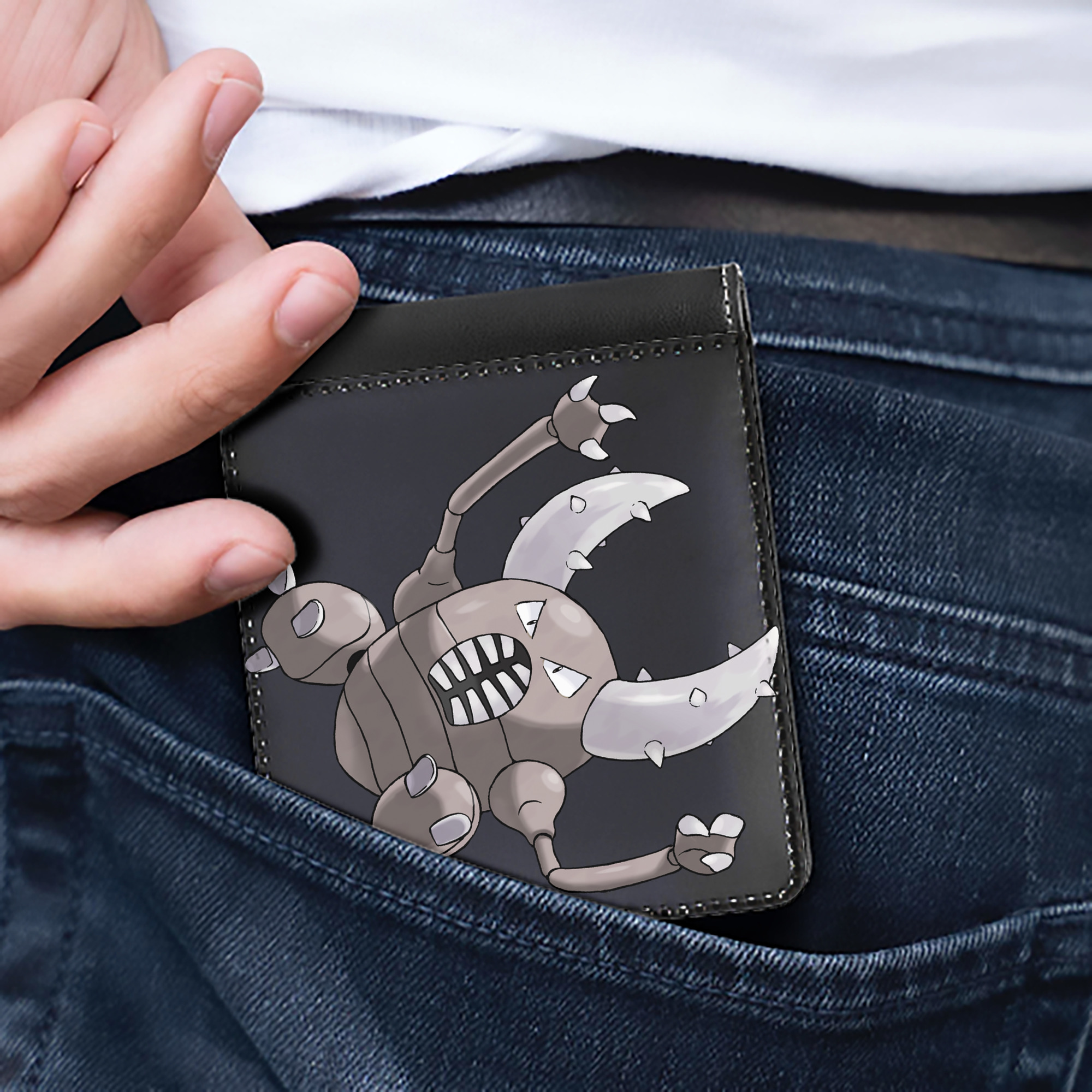 （画像用） ポケットモンスター Pokémon 二つ折り革財布