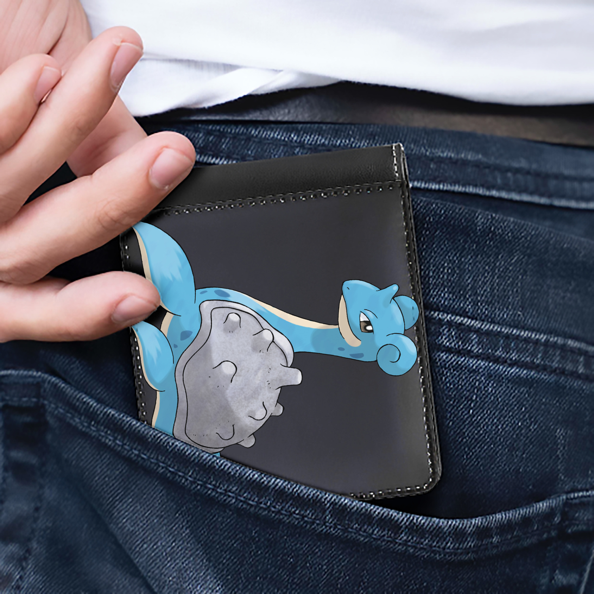 （画像用） ポケットモンスター Pokémon 二つ折り革財布