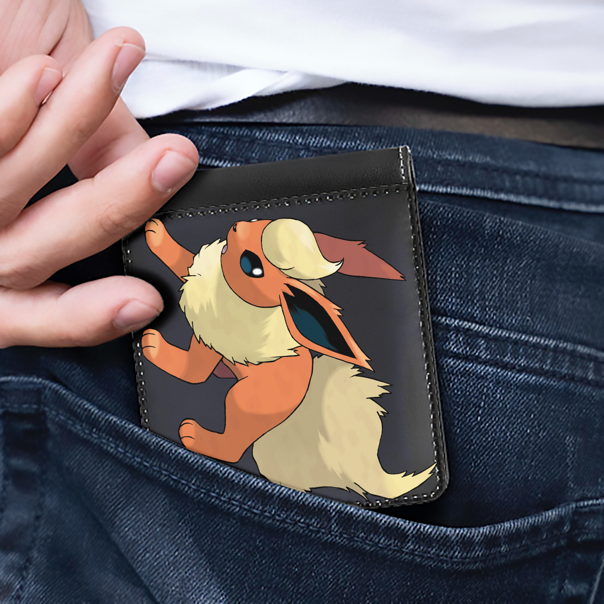 （画像用） ポケットモンスター Pokémon 二つ折り革財布