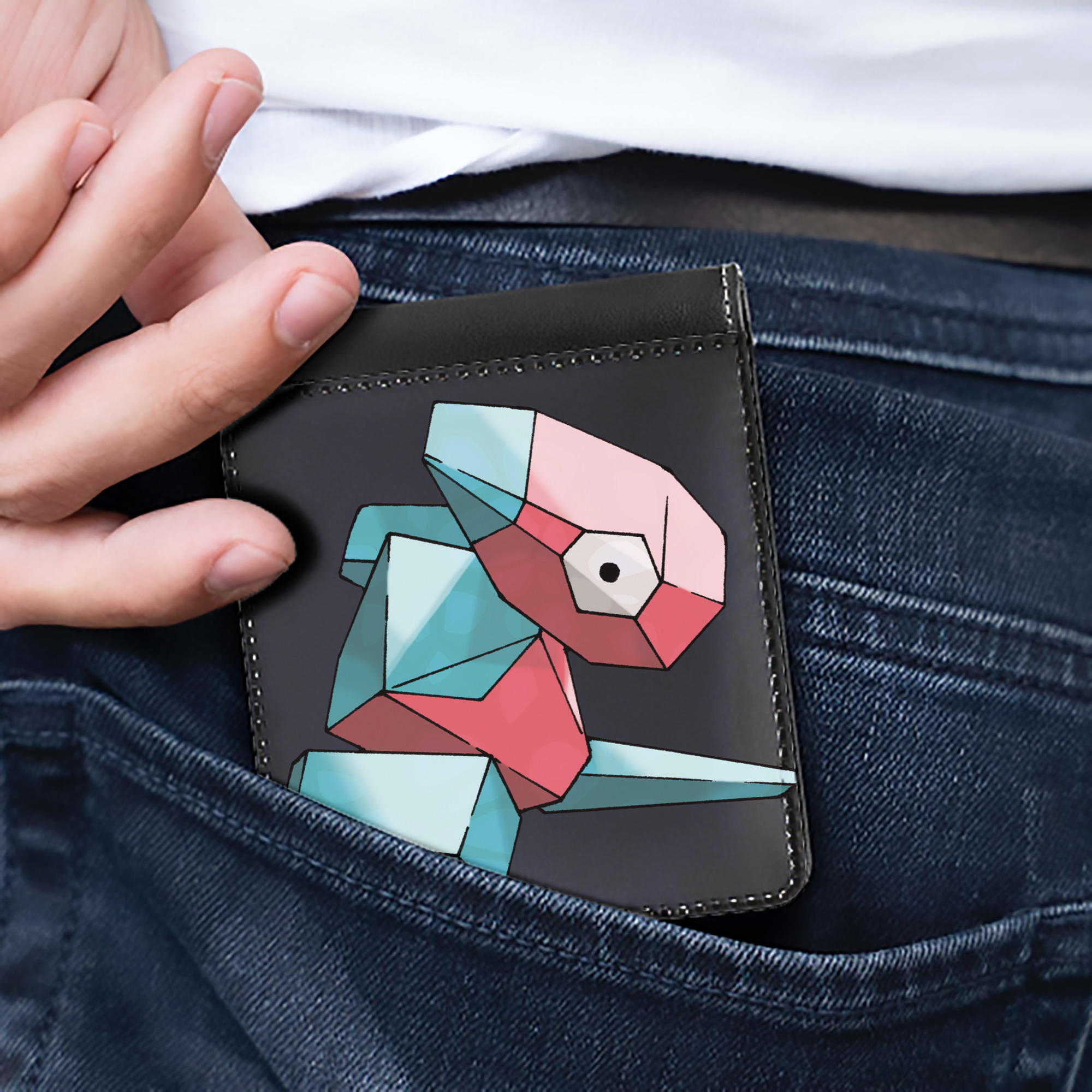 （画像用） ポケットモンスター Pokémon 二つ折り革財布