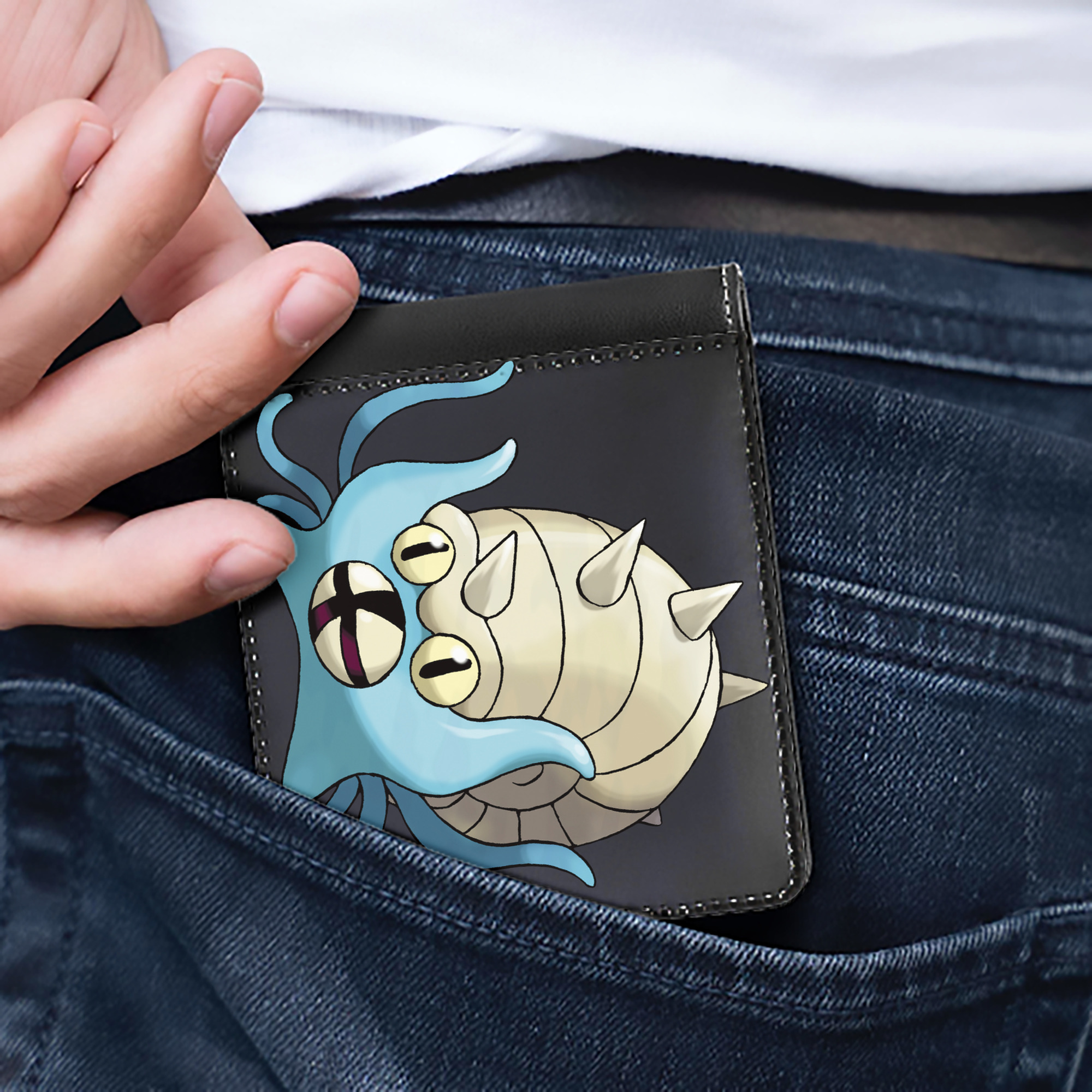 （画像用） ポケットモンスター Pokémon 二つ折り革財布