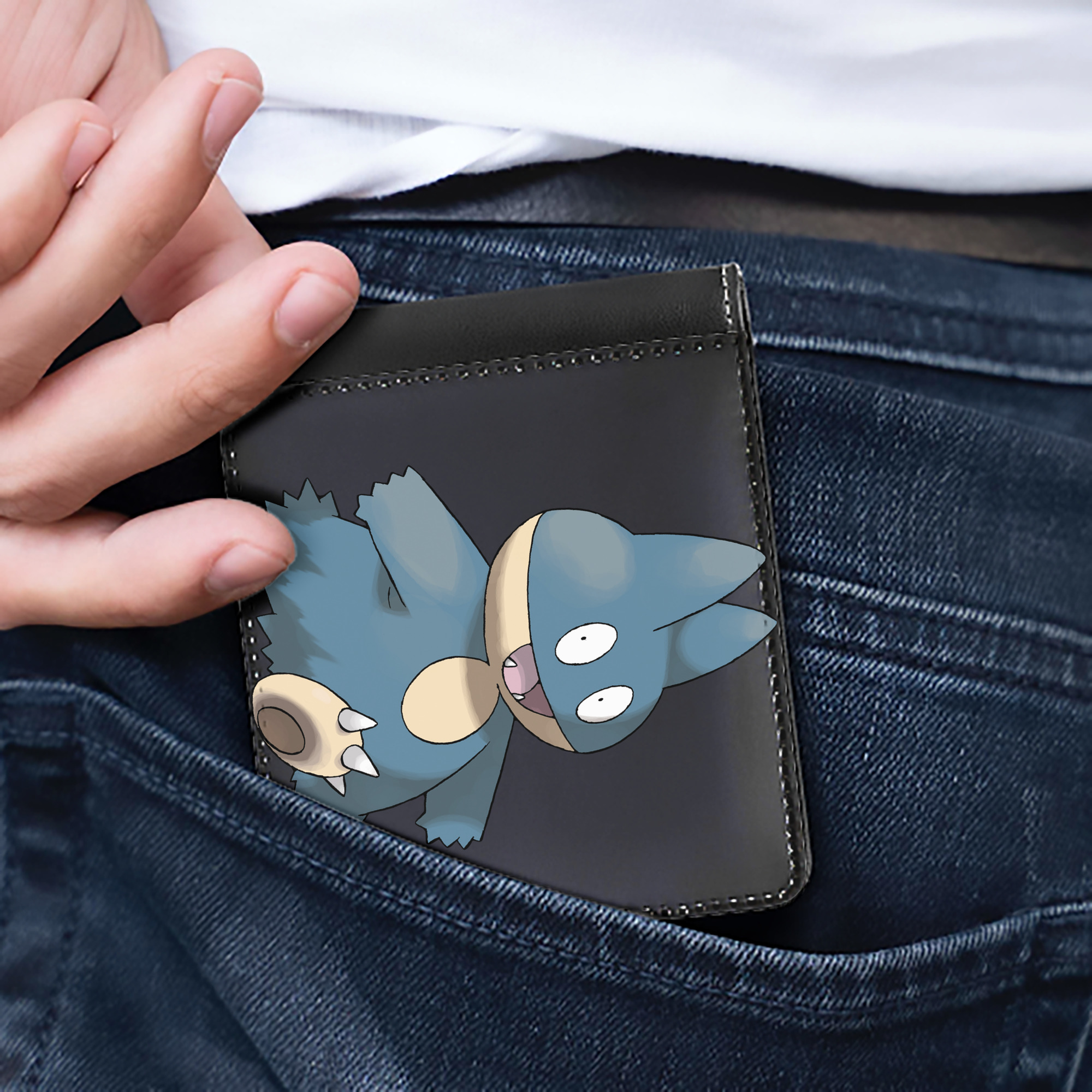 （画像用） ポケットモンスター Pokémon 二つ折り革財布