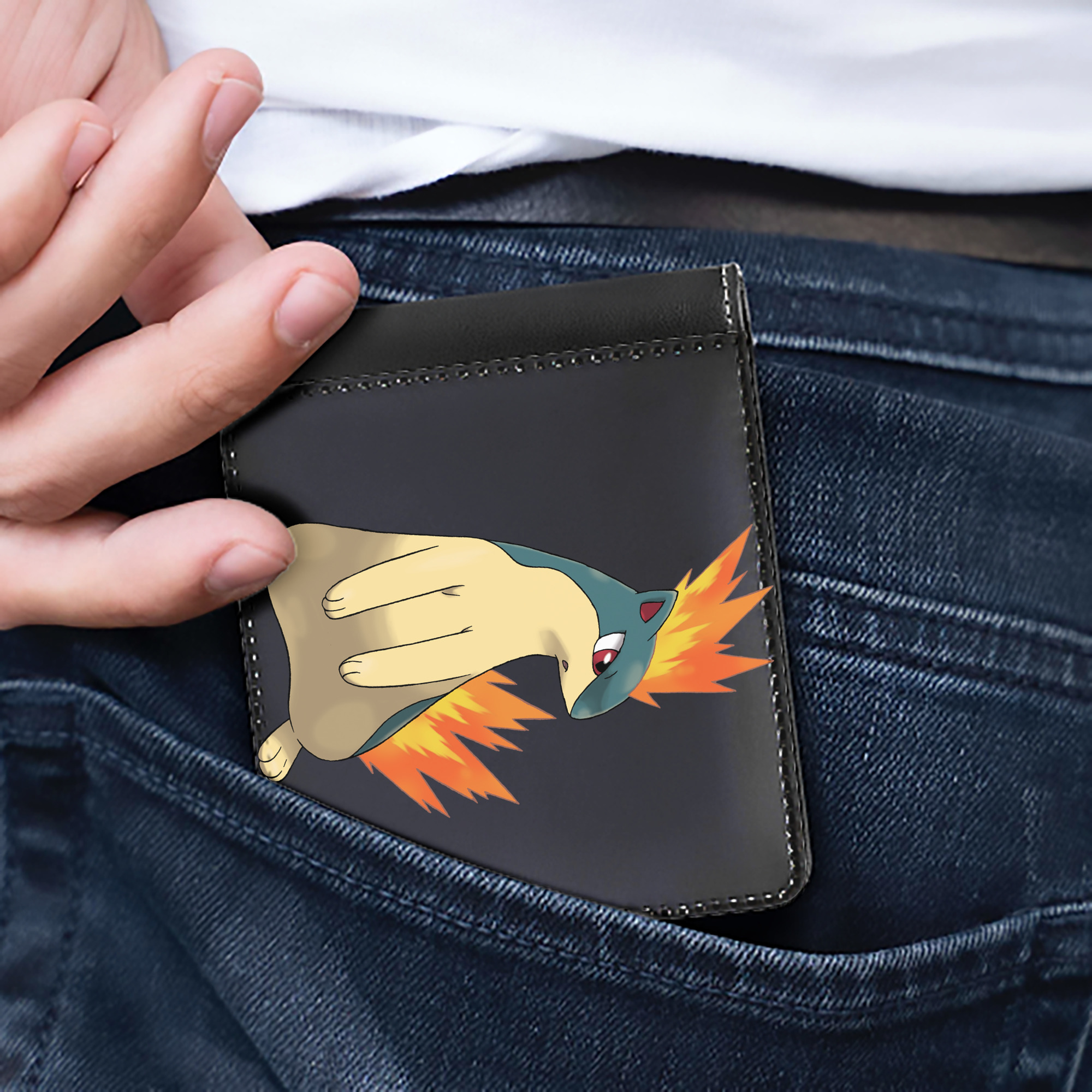（画像用） ポケットモンスター Pokémon 二つ折り革財布