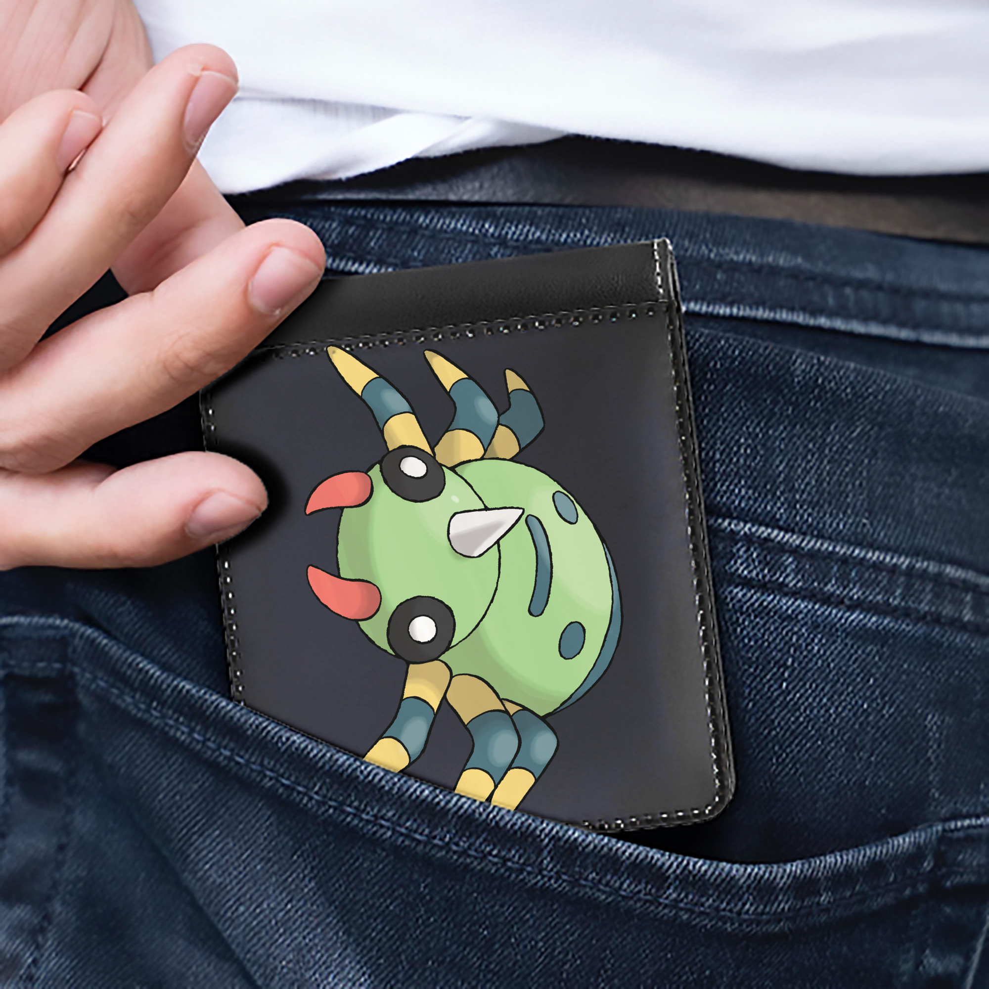 （画像用） ポケットモンスター Pokémon 二つ折り革財布