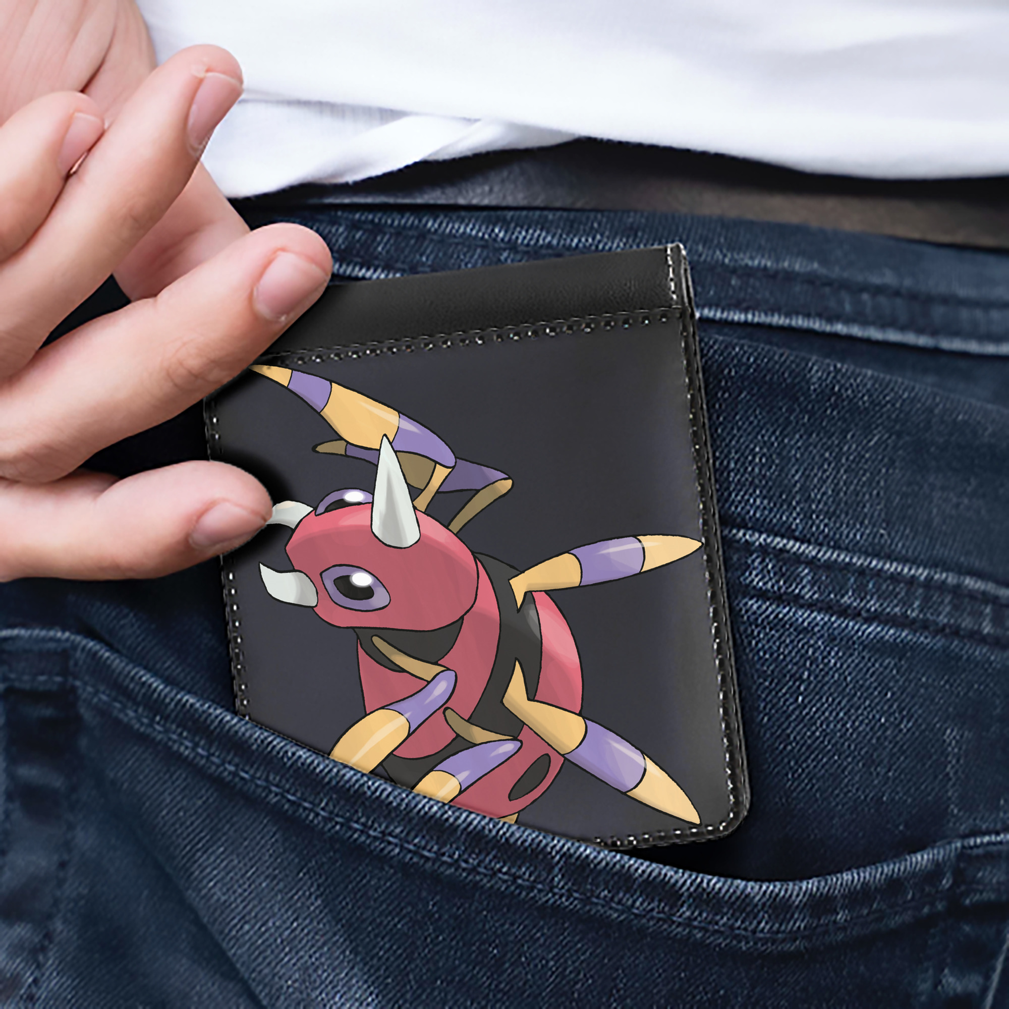 （画像用） ポケットモンスター Pokémon 二つ折り革財布