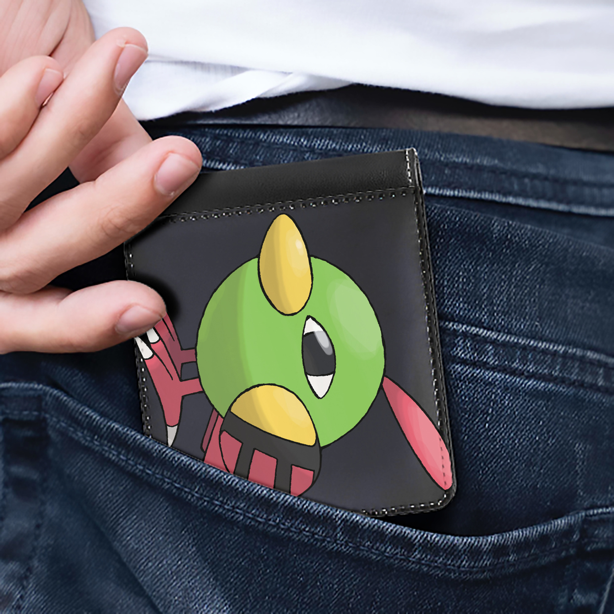 （画像用） ポケットモンスター Pokémon 二つ折り革財布