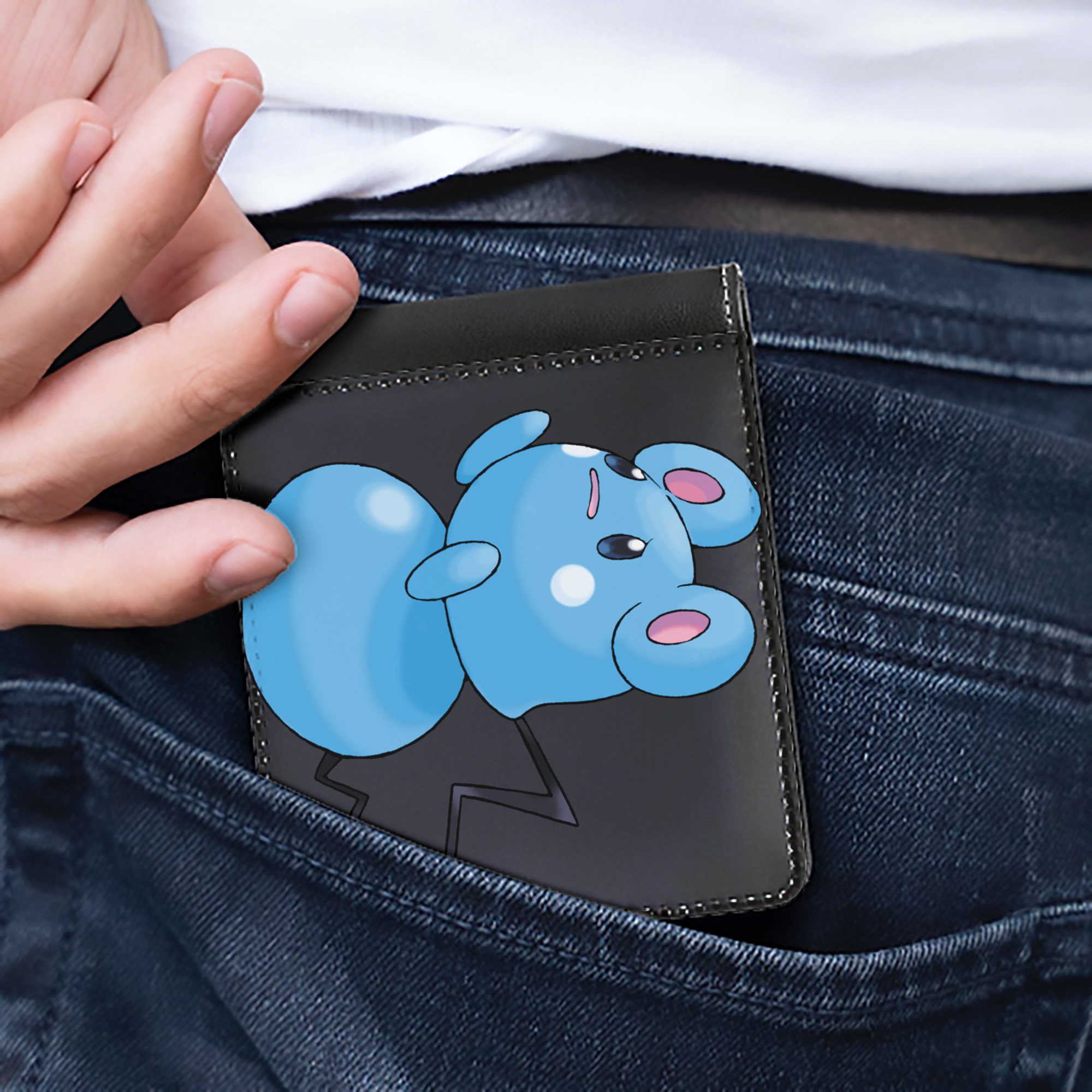 （画像用） ポケットモンスター Pokémon 二つ折り革財布