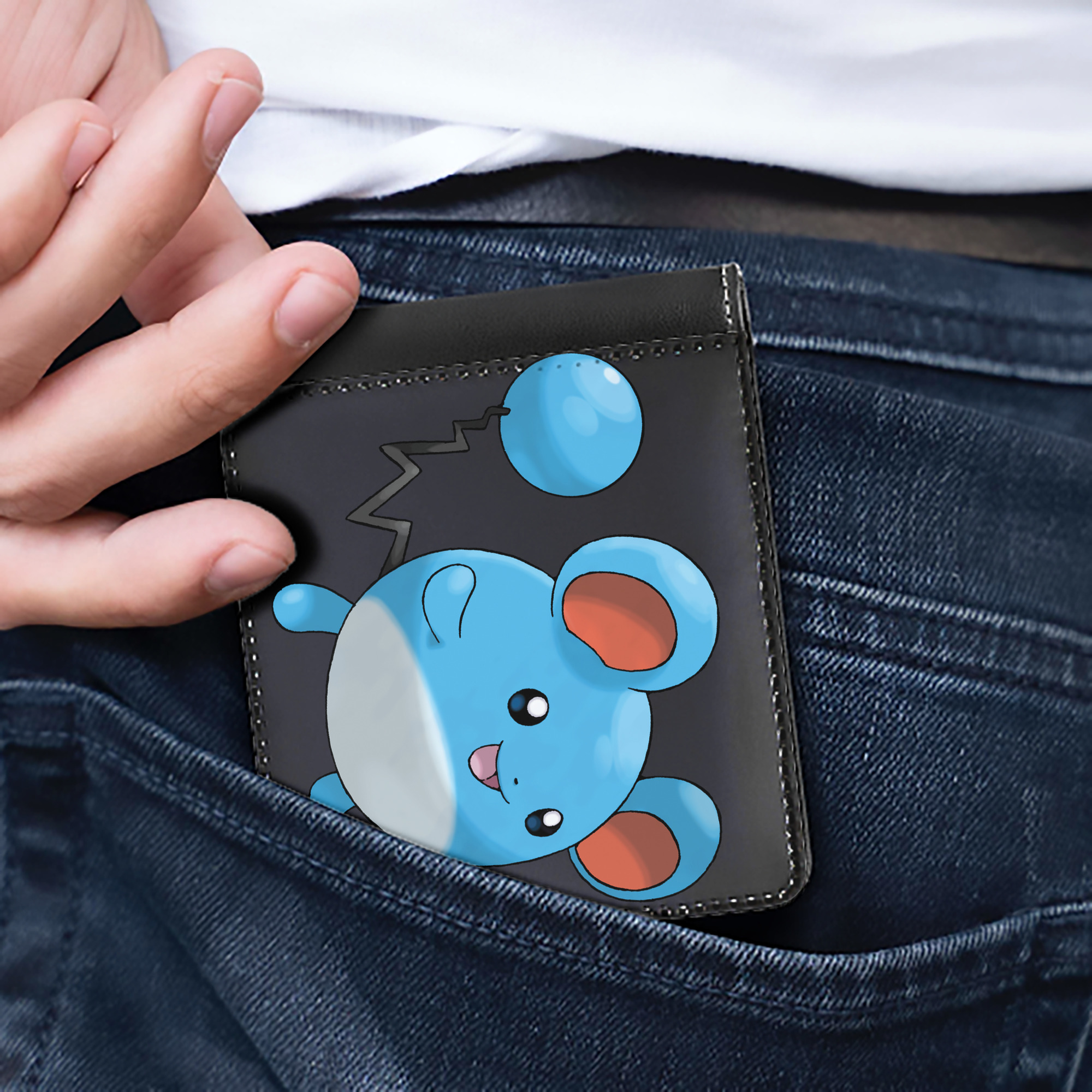 （画像用） ポケットモンスター Pokémon 二つ折り革財布