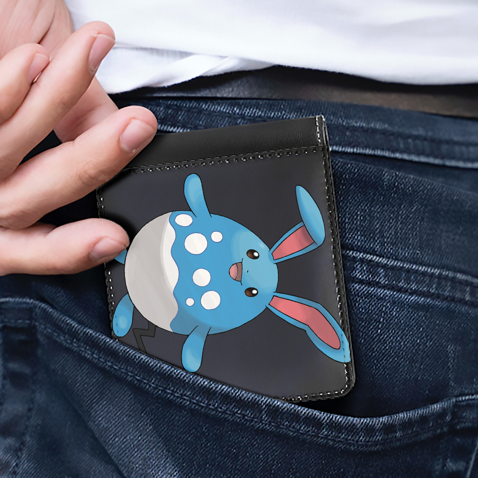 （画像用） ポケットモンスター Pokémon 二つ折り革財布