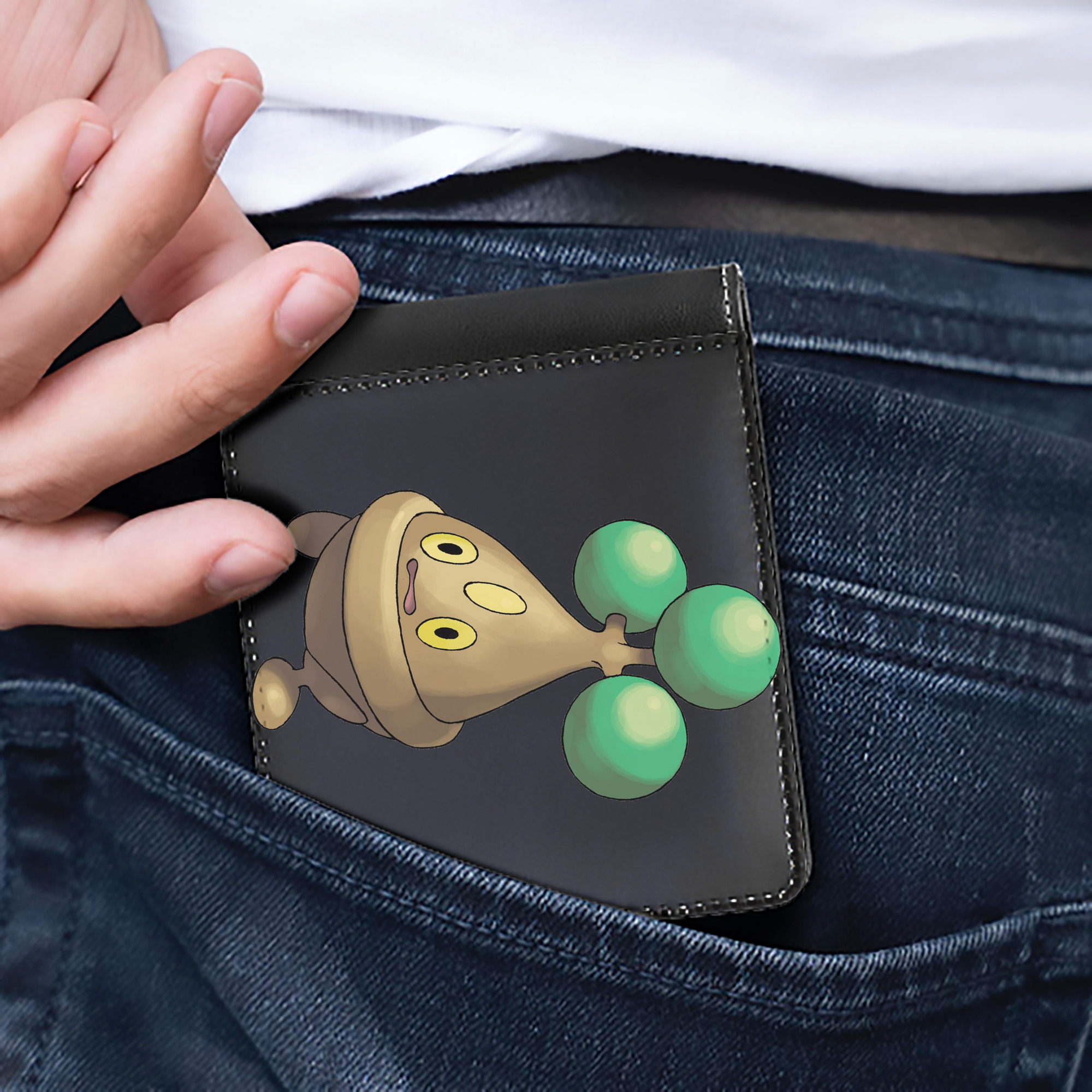 （画像用） ポケットモンスター Pokémon 二つ折り革財布